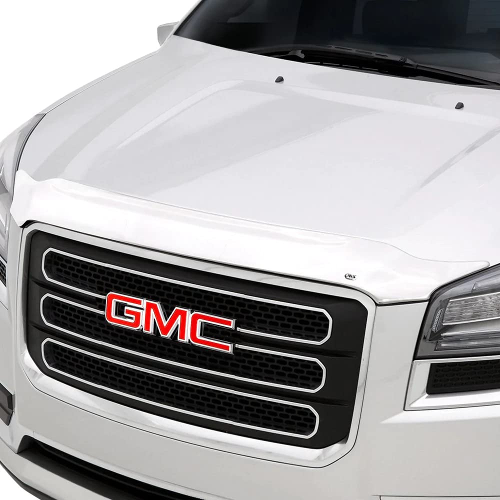 Auto Ventshade [Avs] Aeroskin Hood Protector | Fits 2021 - 2024 Ford F-150 (Excludes Tremor/Raptor), Low Profile/Flush - Chrome