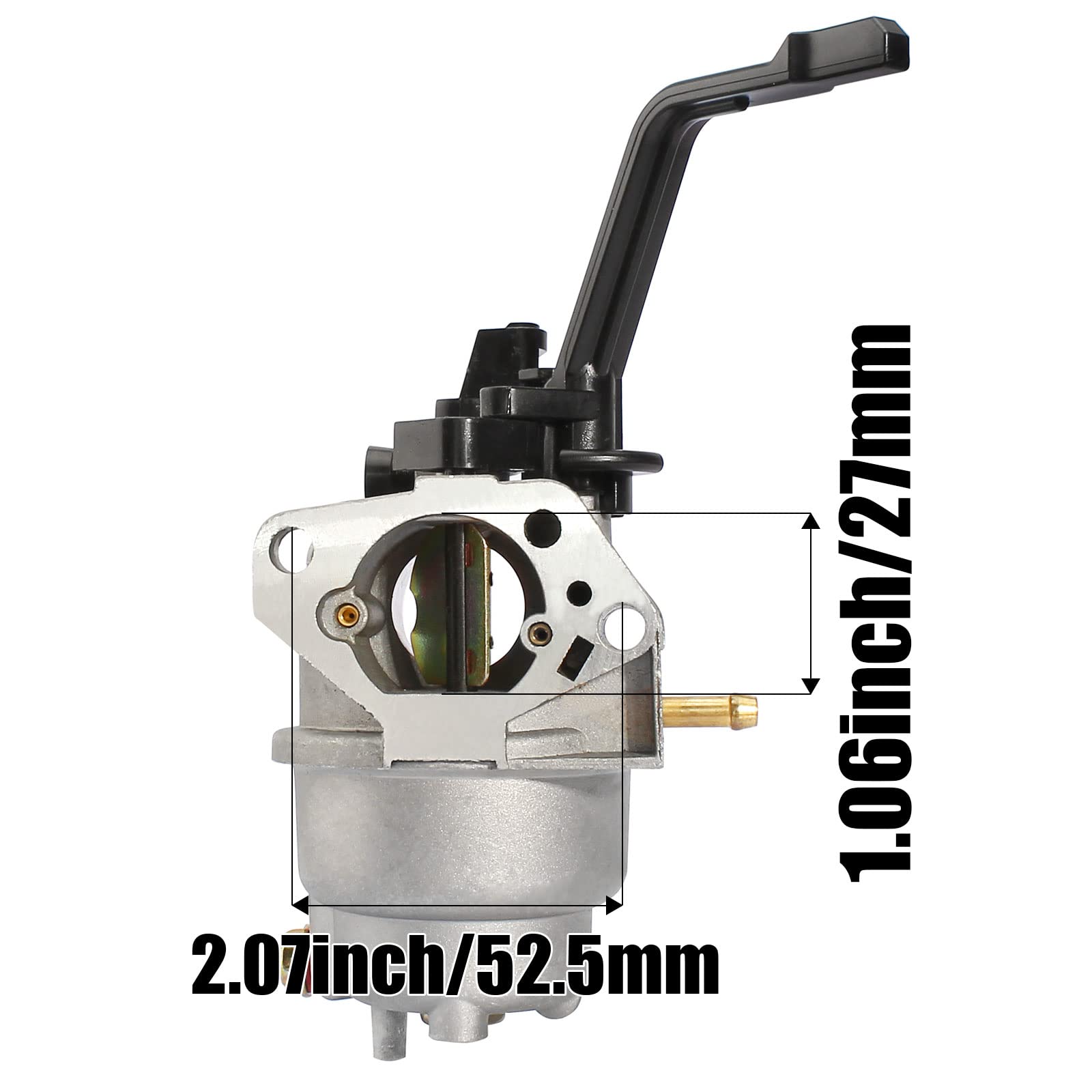 Liyyds Carburetor Kit Compatible With Gp5000 Gp5500 Gp6500 Gp6500E Gp7500E 8125W Jingke Huayi Kinzo Ruixing Xieli 5Kw 5.5Kw 6.5K