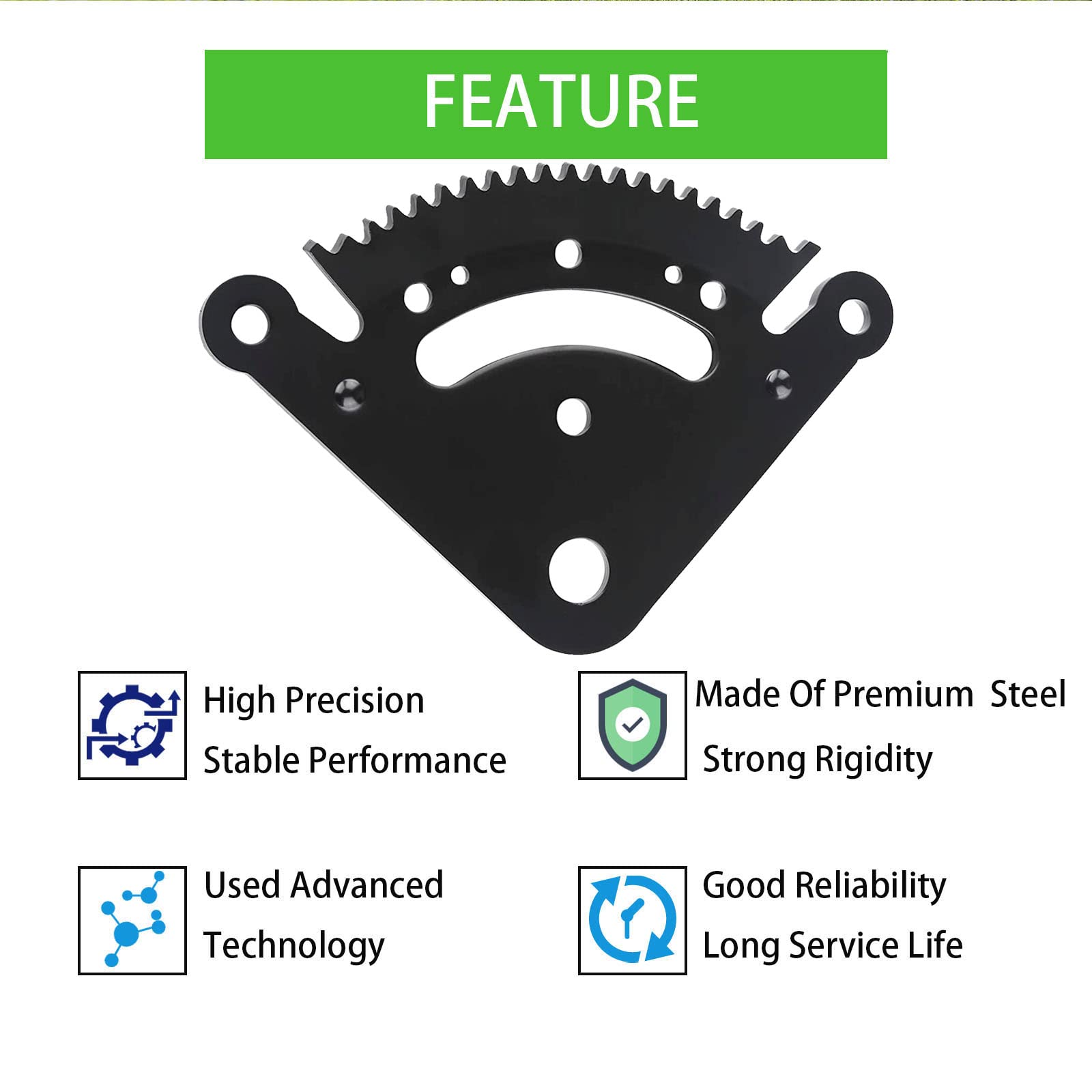 Czsmbt 19 Teeth Steering Sector Pinion Gear Rebuild Kit Replacement For John Deere D100 D105 D110 D120 D130 D140 D150 D160 D170 Series Lawn Tractors Replaces Gx21924Ble