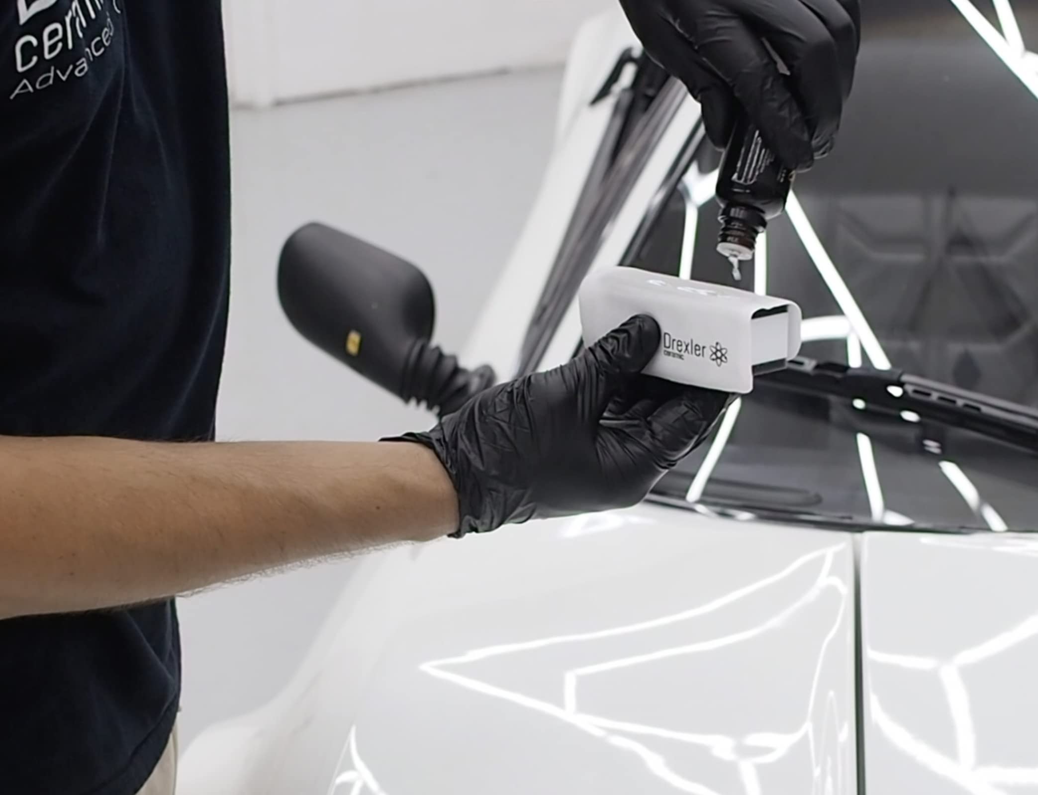 Drexler Ceramic Coating Kit 9H - Professional Grade, 3-5 Years Of Gloss & Protection For Cars, 9H Hardness, Extra Hydrophobic Co