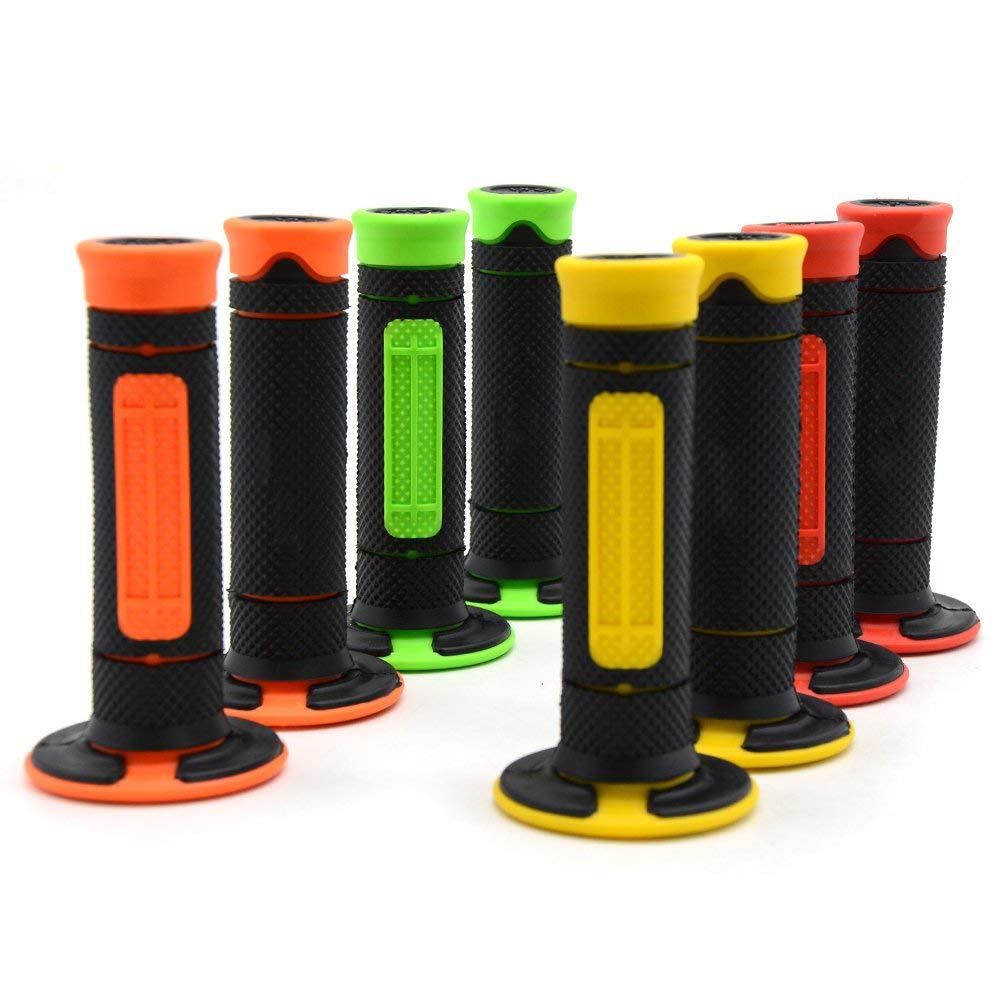 COPART 7/8'' Hand Grips Throttle Bar Grips for Motorcycle ATV Dirt Pit Bike Motocross Handlebar Grip for Kawasaki KX65 KX85 KX12