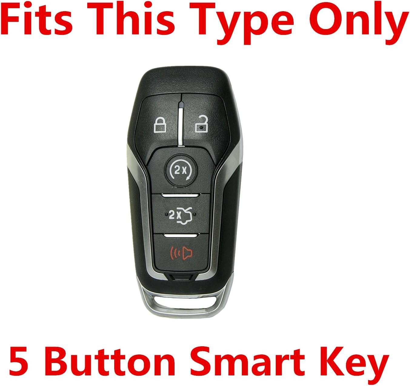 Ford Mustang Key Fob Cover: 2 Pics 5 Buttons Car Remote Case Fit For Ford Mustang Fusion Exploer Edge F150 Lincoln Mkz Mkx Mkc |