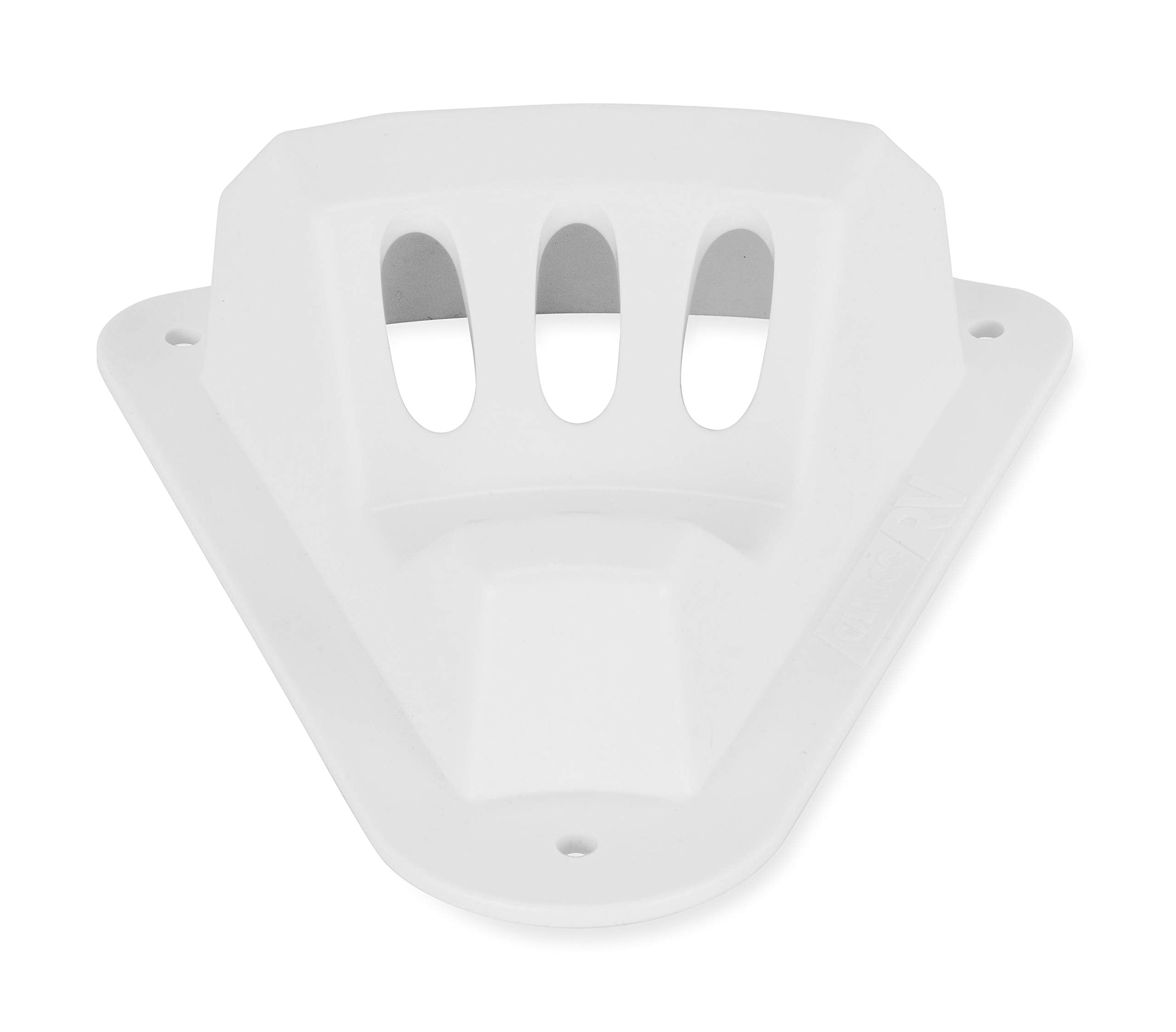 Camco 45504 White Triple Flag Holder