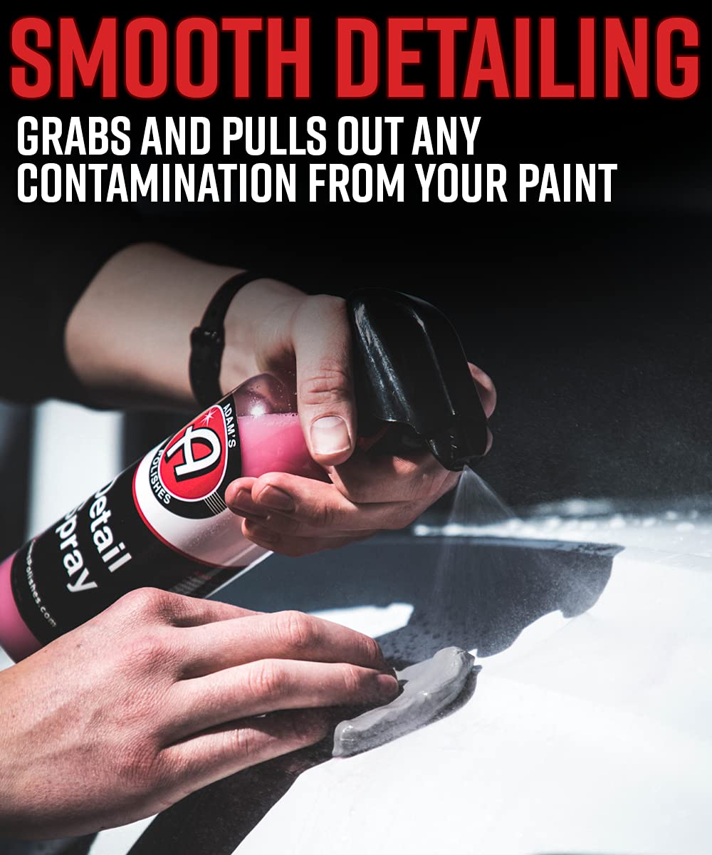 Adam'S Polishes Fine Grade Clay Bar - Removes Debris & Dirt From Vehicle For Paint, Glass, Trim, Wheels | Add Shine, Gloss & Res