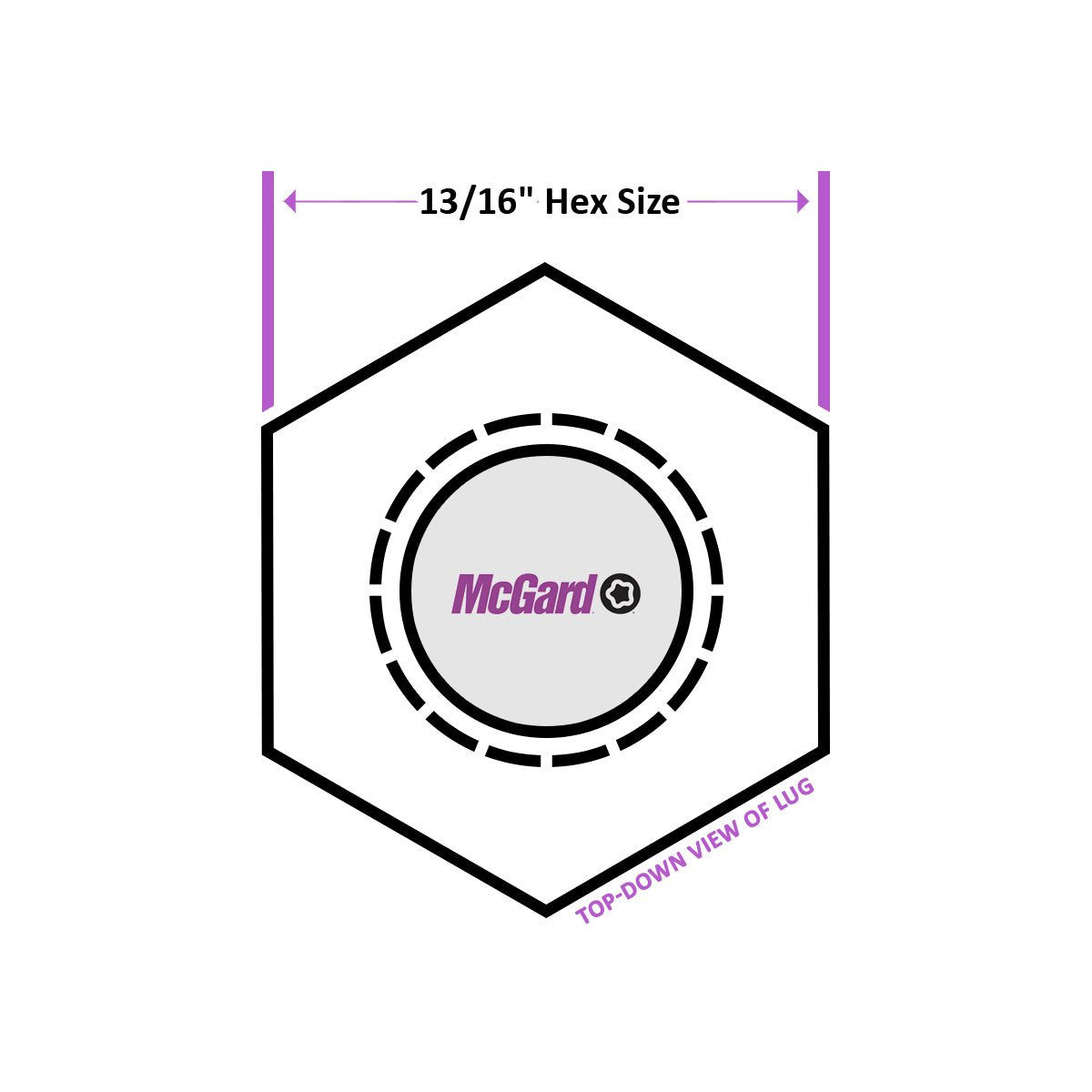 Mcgard 24205 Chrome Cone Seat Wheel Locks (M14 X 2.0 Thread Size) - Set Of 4