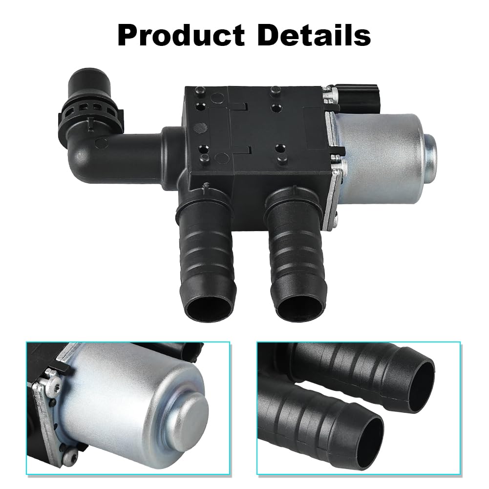 zayody Engine Heater Control Valve Solenoid Compatible with 2013-2019 Ford Escape 2014-2018 Transit Connect Heater Water Control