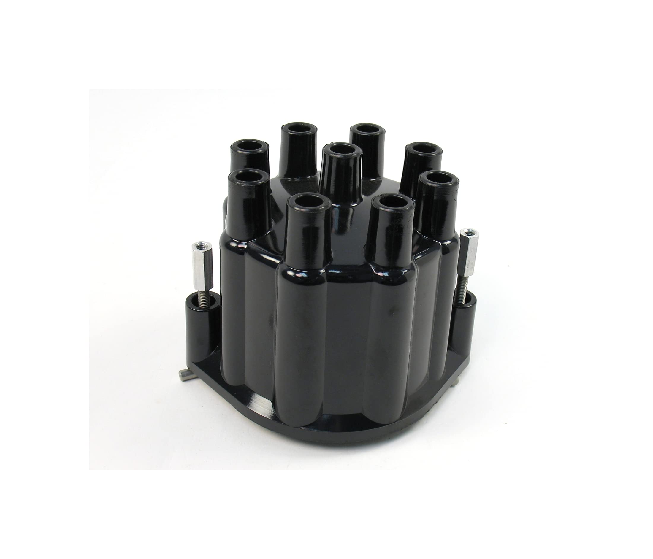 PERTRONIX Cap for Flame-Thrower Marine Billet Distributor 8 Cylinder Engine Black