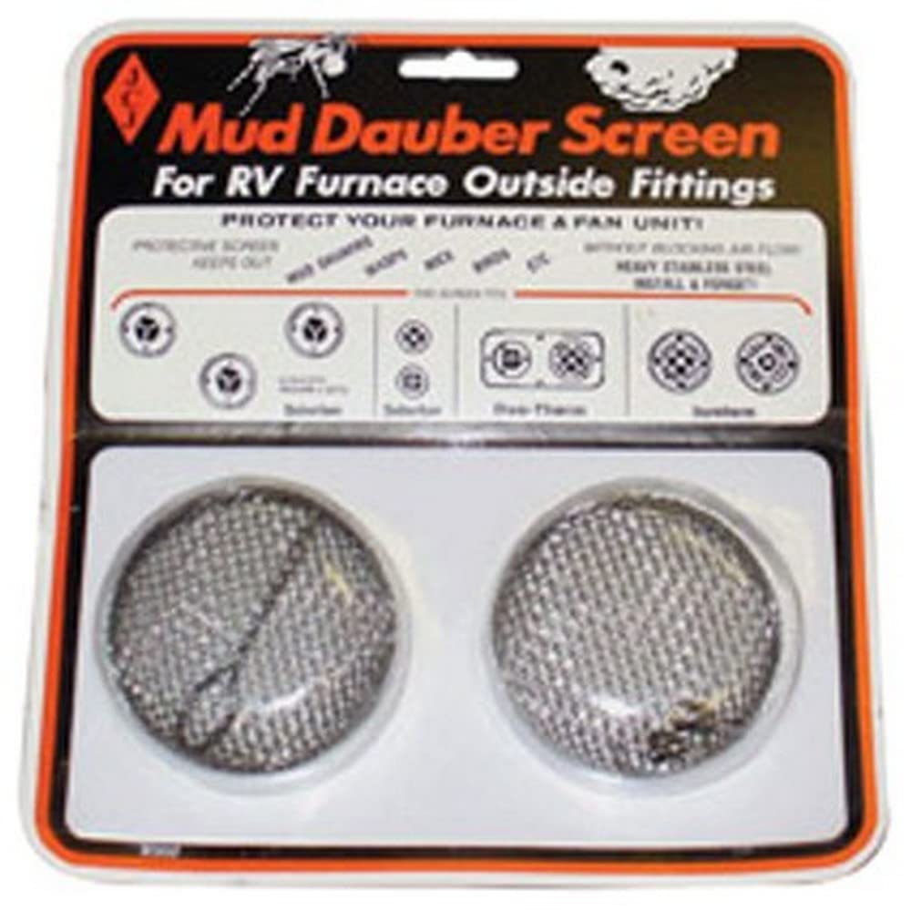 Jcj Enterpr M-300 Mud Dauber Screen For Rv Furnace Outside Fitting