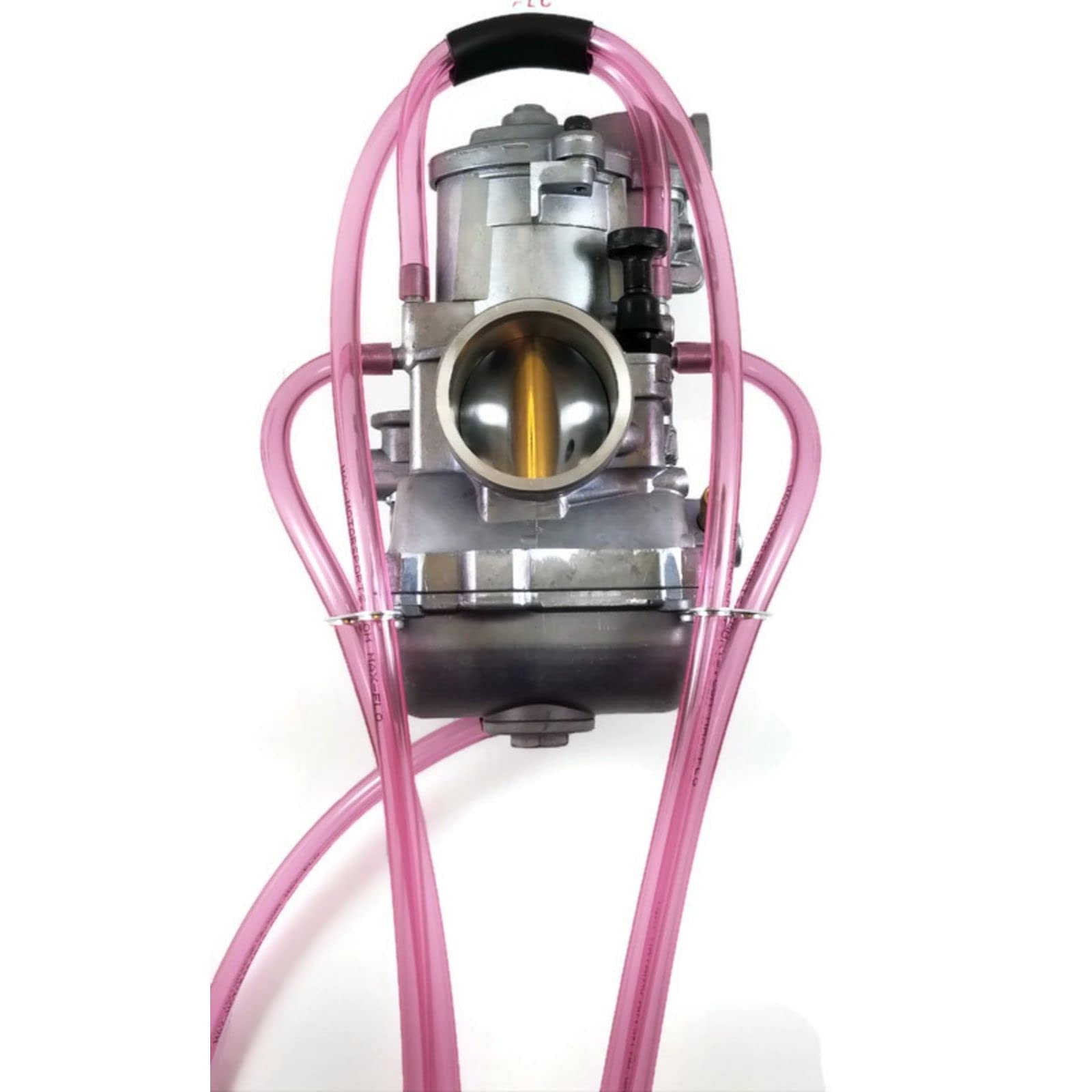 Universal 4mm ID Carburetor Vent Hose Lines Overflow 10'ft Kit Keihin Mikuni Carb Mx ATV Max-Motorsports (Replica Pink), Various