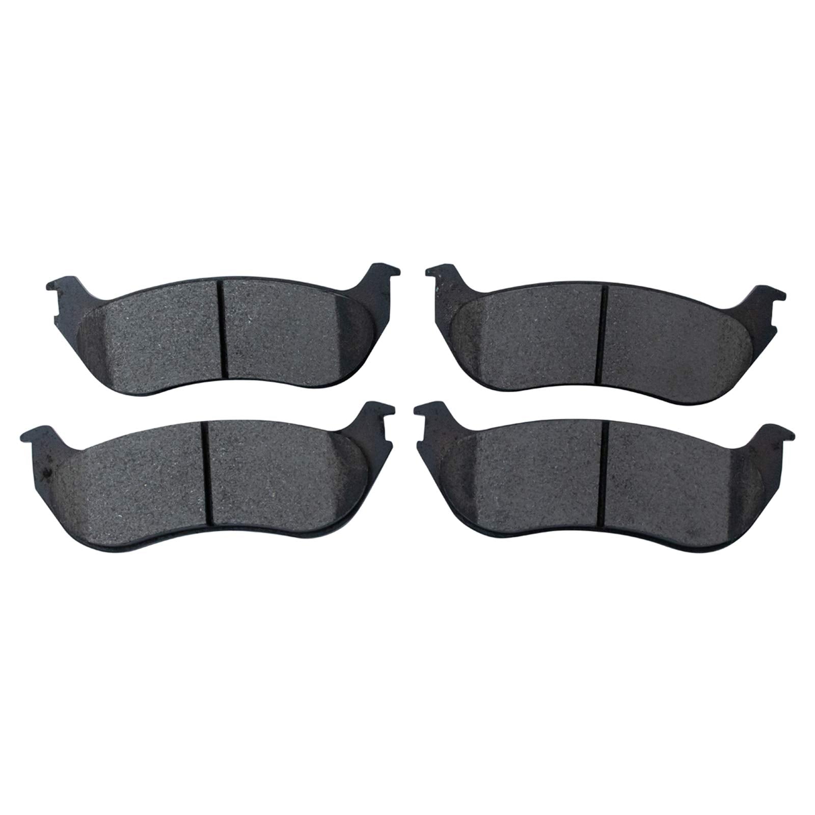 Trq Rear Brake Pad & Rotor Kit Brake Pads Brake Rotor Ceramic Premium G-Coated Compatible With 2002-2005 Ford Explorer Mercury M