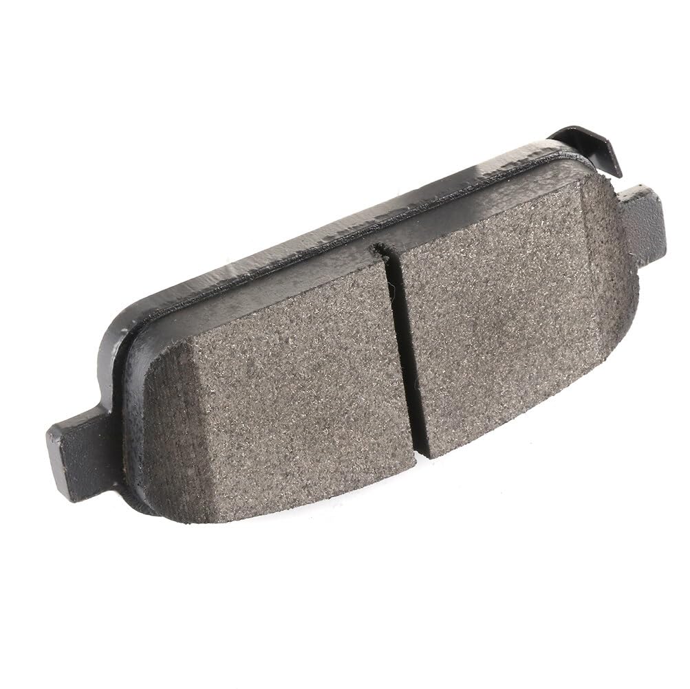 Eccpp D1468-8668 4Pcs Rear Semi Metallic Brake Pads Fit For Buick Cascada 2016-2019,For Buick Encore 2013-2017,For Buick Verano