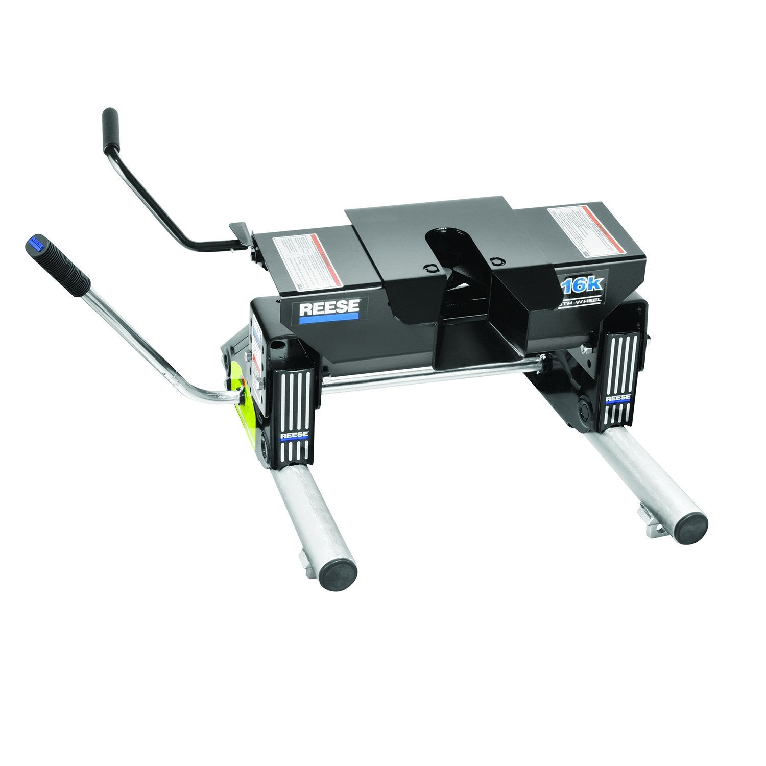 Reese Fifth Wheel Hitch 16,000 Lbs. Capacity, Dual Jaw, Complete System, Round Tube Slider