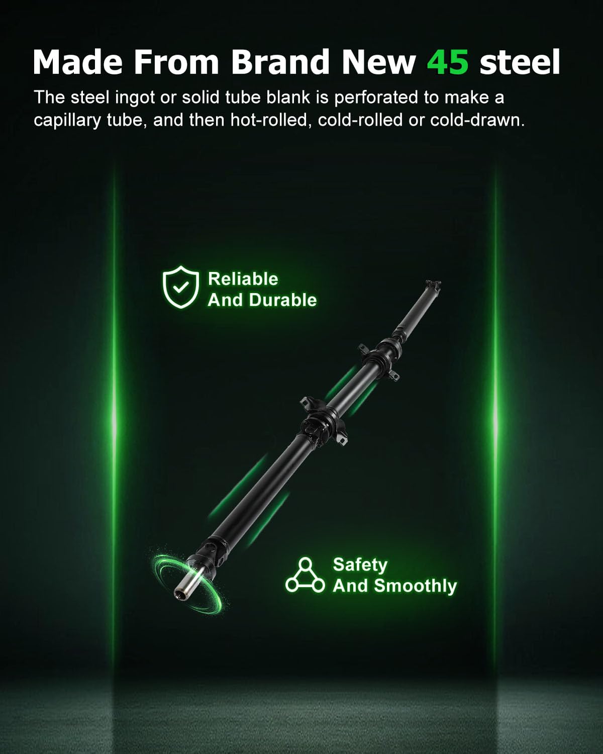 Scitoo 89.125'' Rear Drive Shaft Assembly Propeller Shaft Compatible For Lexus Rx330 For Lexus Rx350 For Toyota Highlander 2001-