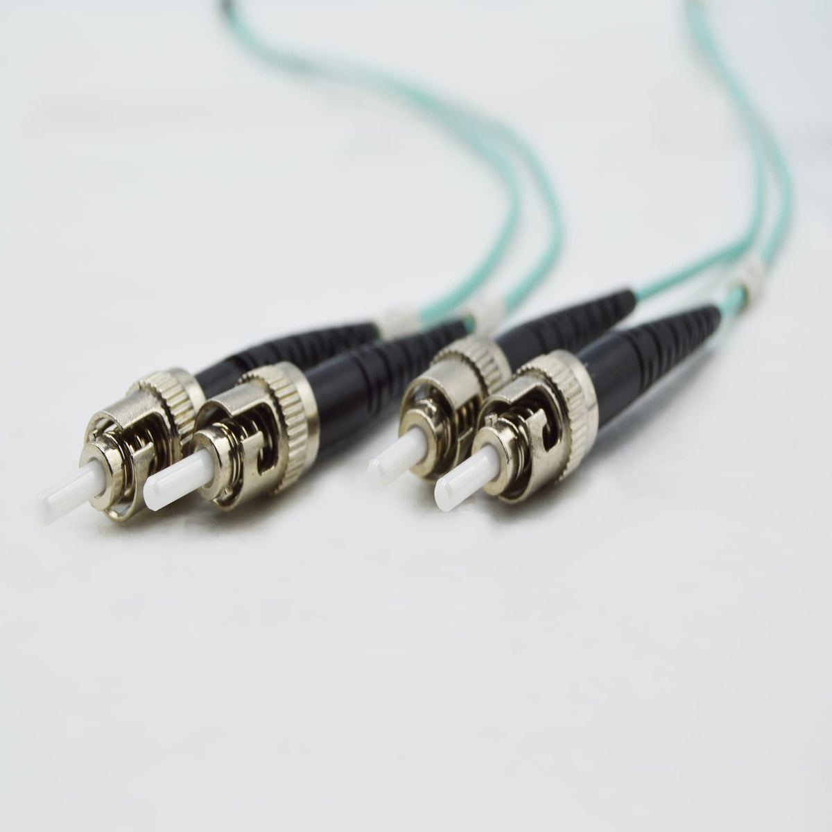 60M Om3 St St Fiber Patch Cable  10Gb Duplex 50125 St To St Multimode Jumper 60 Meter (19685Ft)  Length Options: 05M-300M  Fiber