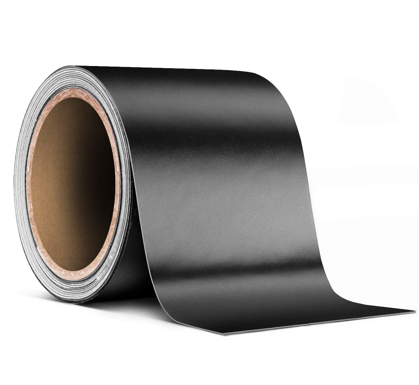 Vvivid Black Matte Air-Release Adhesive Vinyl Tape Roll (3 Inch X 20Ft)