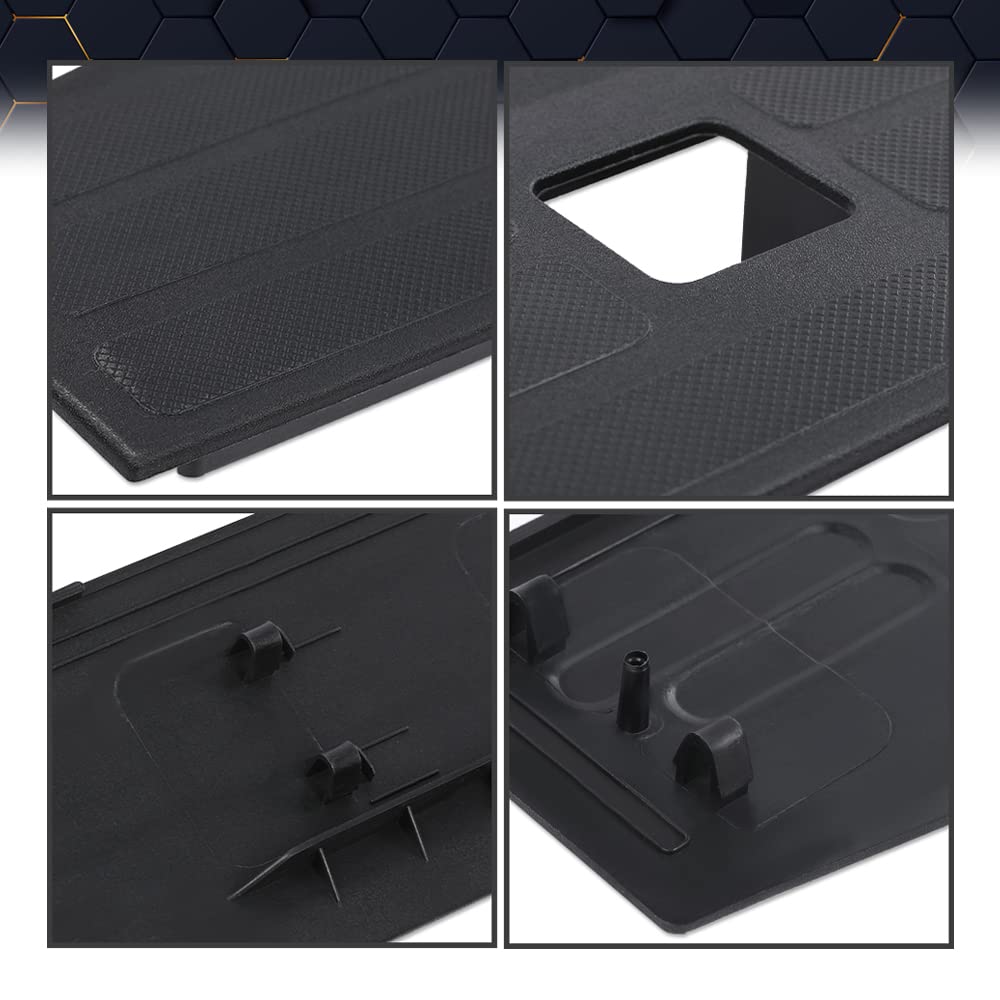 Pit66 Complete Tailgate Cap Molding Compatible With 2017-2020 Ford Super Duty F250 F350 Hc3Z-9941018-Ac, Hc3Z-1540602-Aa, Hc3Z-9