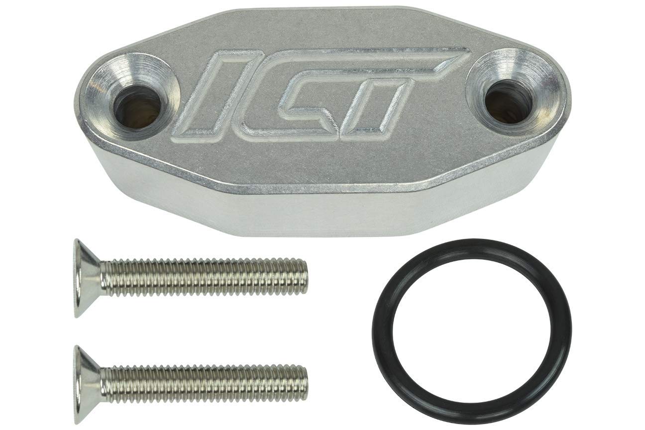 Ict Billet Oil Pressure Sensor Relocation Adapter Port Ls Lsx M16-1.5 Sending Unit Ls1 Ls3 Ls2 Lq4 Lq9 Ls6 L92 L99 L33 Lr4 Desig