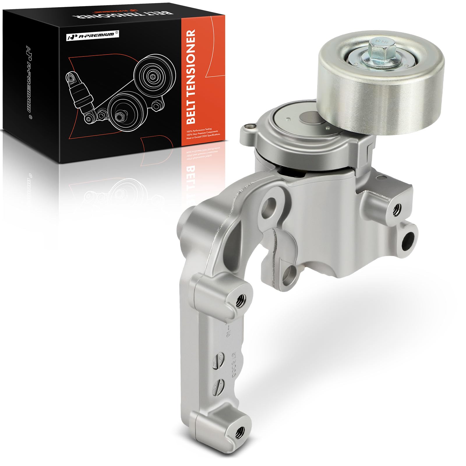 A-Premium Belt Tensioner Assembly With Pulley Compatible With Toyota Camry 2007-2017, Avalon 2005-2018, Sienna, Highlander, Rav4