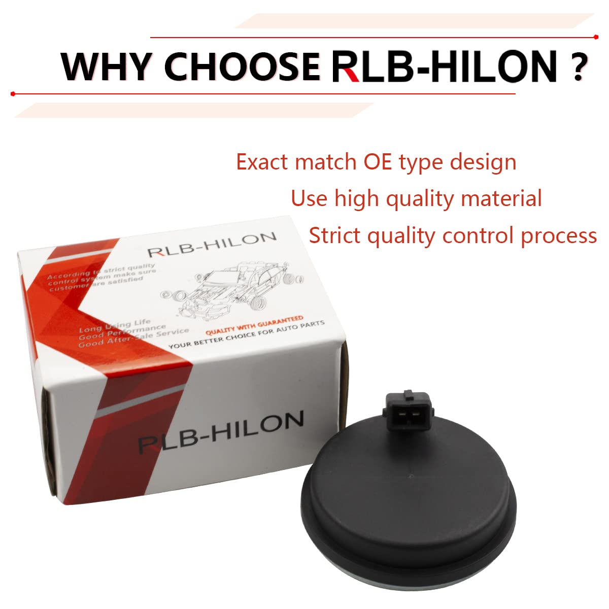 RLB-HILON Rear Hub Bearing ABS Speed Sensor Compatible with Hyundai Sonata 2016-2020, for Hyundai Tucson 2016-2020, for Kia Spor