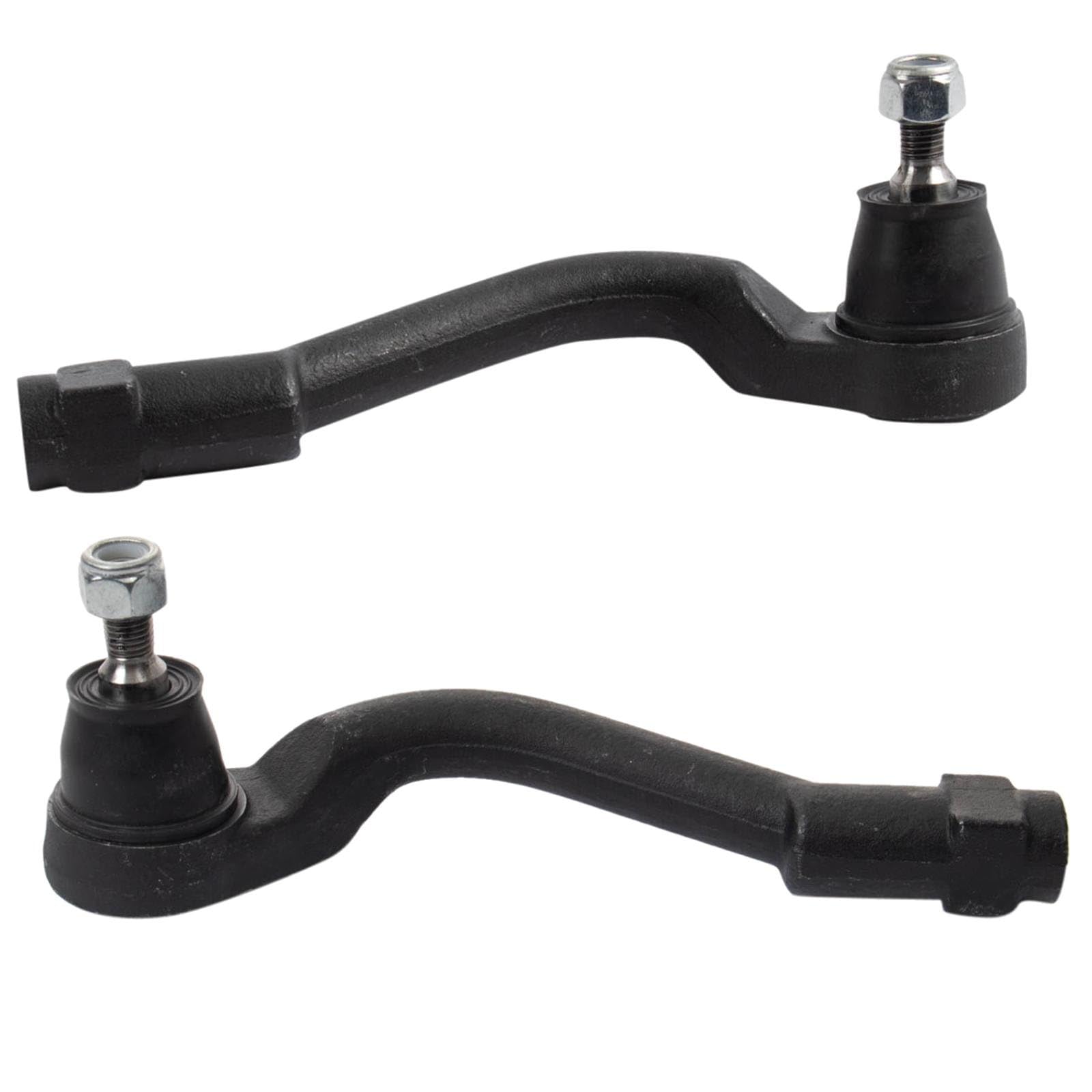 TRQ Front Outer Tie Rod Set Compatible with 2016-2021 Hyundai Tucson 2017-2021 Kia Sportage