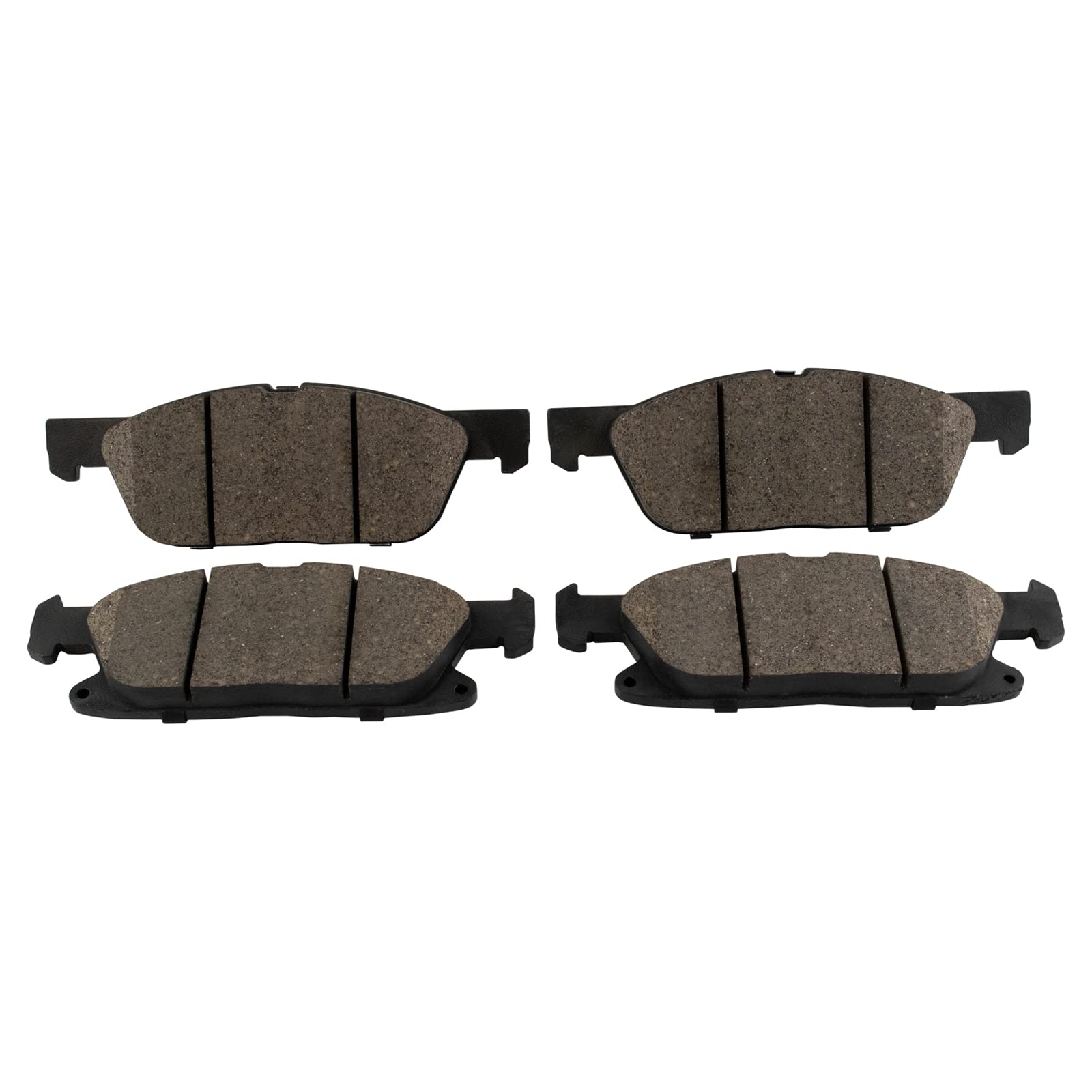 Trq Front Brake Pads Ceramic Compatible With 2015-2020 Ford Edge 2017-2018 Fusion 2017-2020 Lincoln Continental 2016-2018 Mkx 20