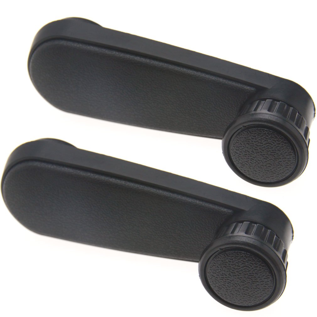 SING F LTD Car Window Winder Crank Handle Compatible with VW Golf MK2 1983-1992 OEM 191837581 Black