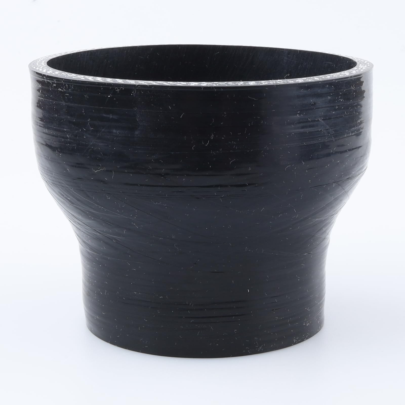 Ac Performance Id 3.5'' To 2.5'' (89Mm To 63Mm) Silicone Hose Straight Reducer 4-Ply Reinforced Black, 3'' Length