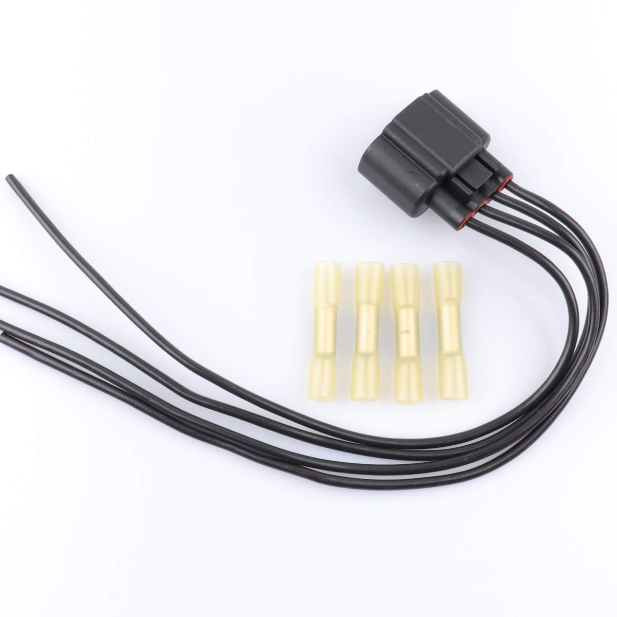 WPT688 HVAC Blower Motor Resistor Connector Plug Wiring Harness Pigtail Compatible with Explorer Escape Expedition Mustang Fiest