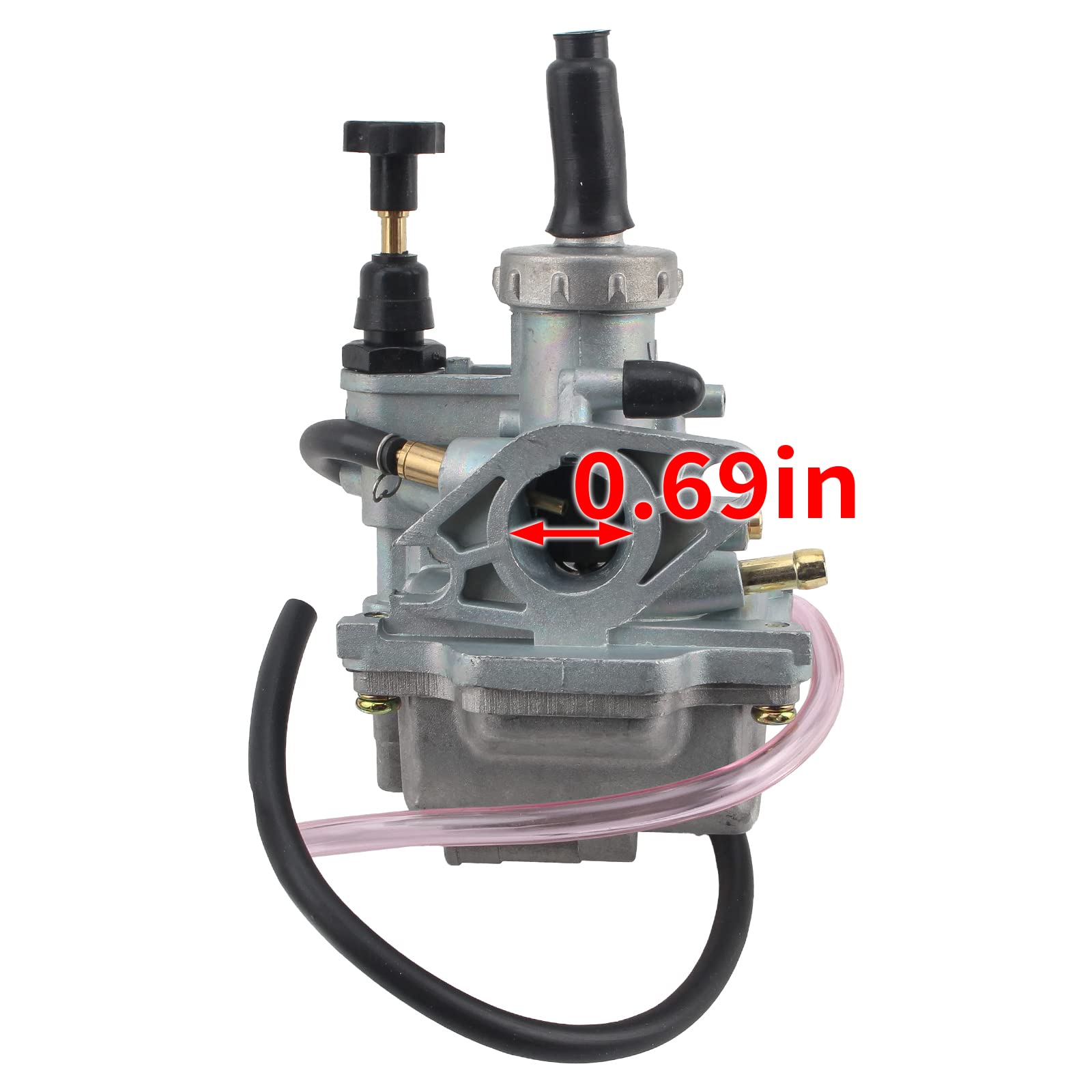 Partszen 13200-40B00 Carburetor For 1987-2006 Suzuki Lt80 Quadsport Atv 13200-40B10 13881-40B00 For 2003-2006 Ksf80 Kfx80 15003-S005 With Fuel Valve Petcock Intake Manifold Spark Plug