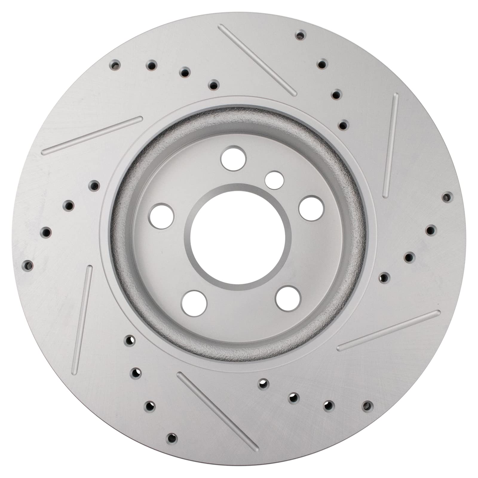 Trq Front Performance Brake Rotors Set Premium G-Coated Compatible With 2014-2021 Mini Cooper