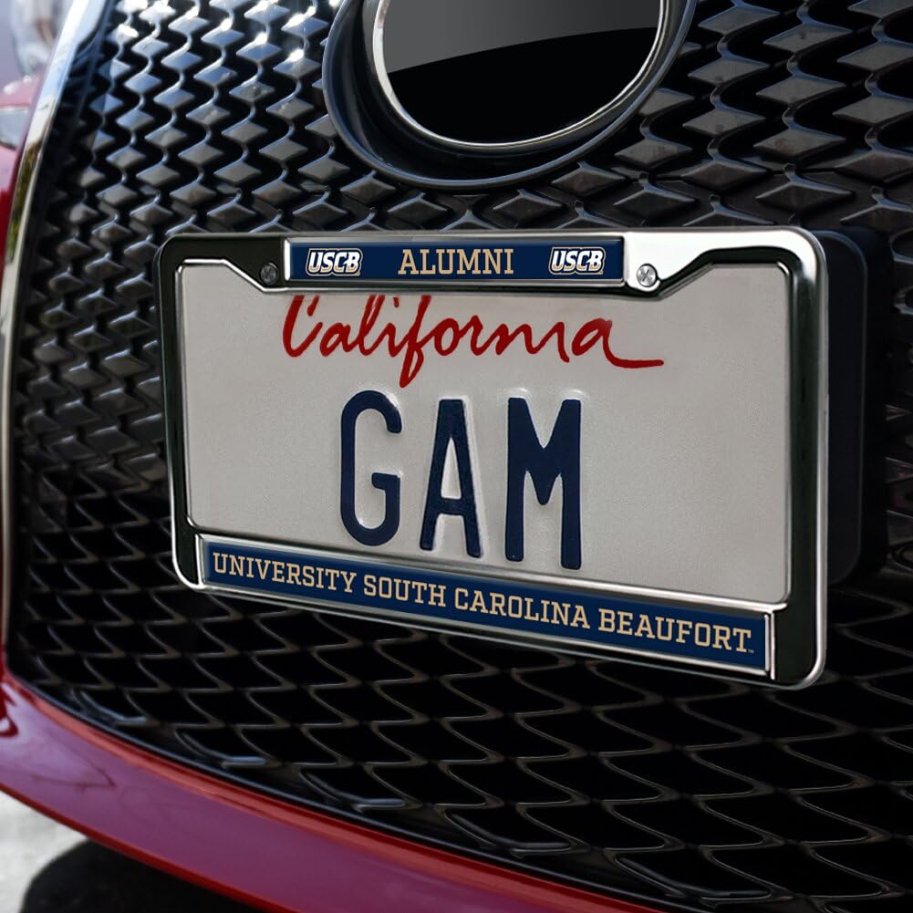 University of South Carolina Beaufort Alumni Full Size Standard License Plate Metal Frame
