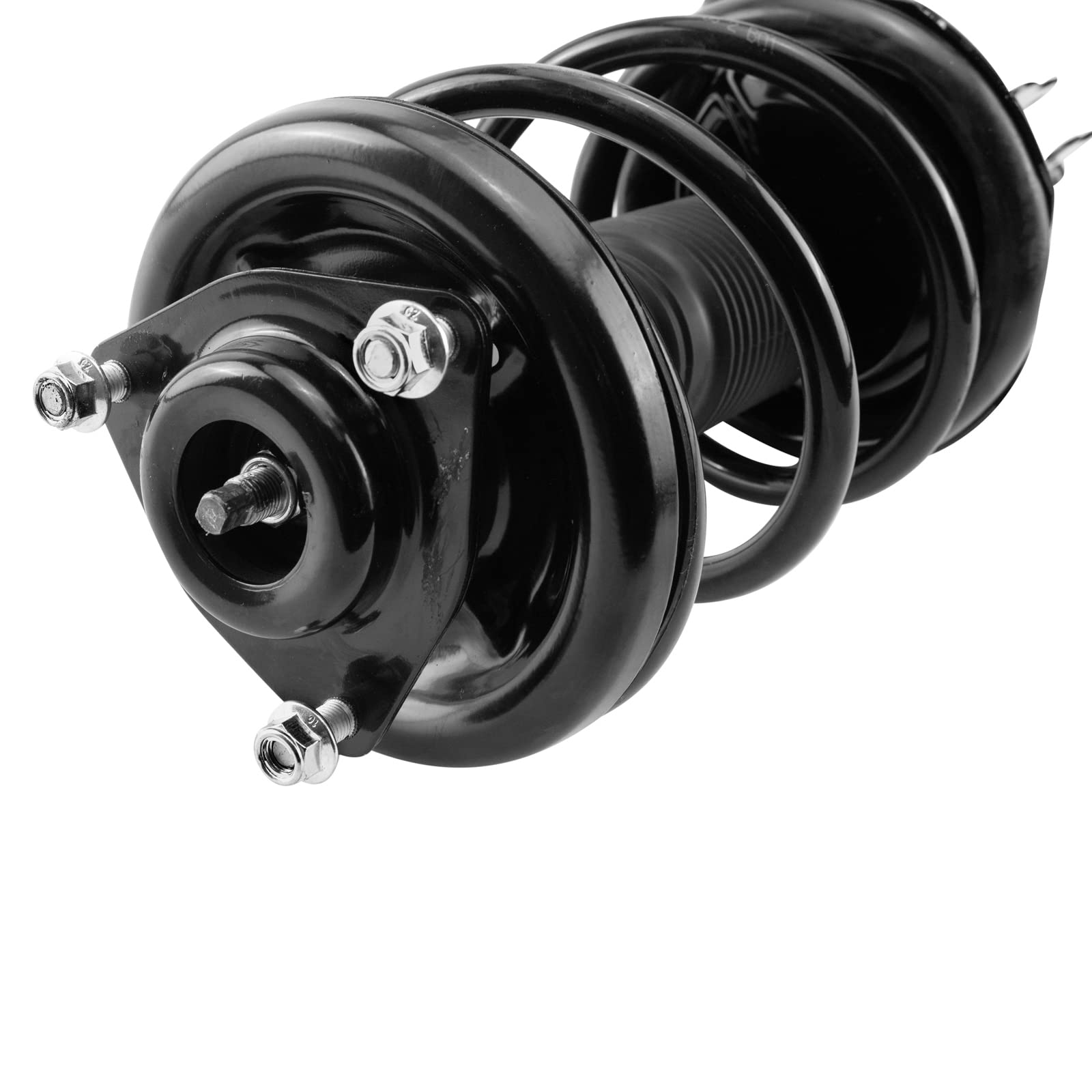 Trq Front Strut & Coil Spring Assembly Set Driver & Passenger Sides Compatible With 07-13 Mitsubishi Outlander