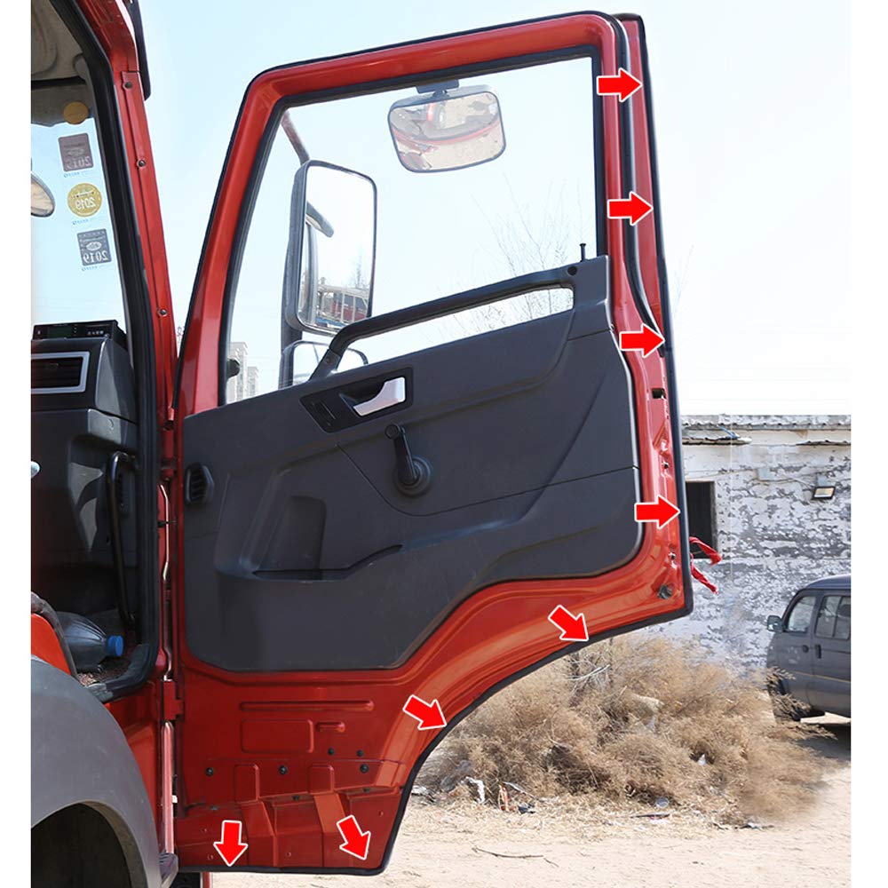 Car Door Rubber Seal Strip Trim Seal With Side Bulb For Cars, Boats, Rvs, Trucks, And Home Applications, Car Weather Striping (32.8Ft)