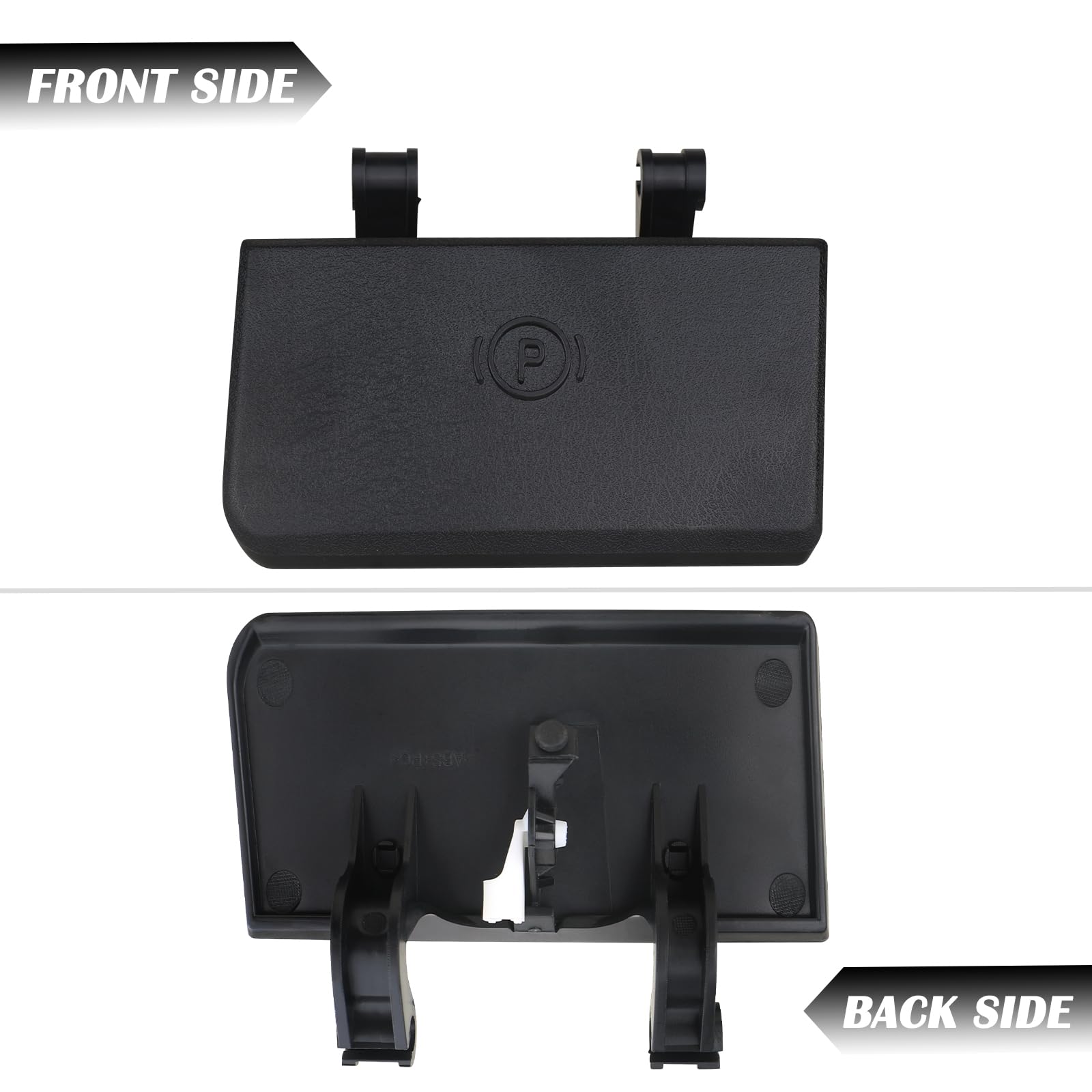 Tqponly 74401 Parking Brake Release Handle (Black) Compatible With Dodge Ram 1500 2500 3500 4500 5500 Truck