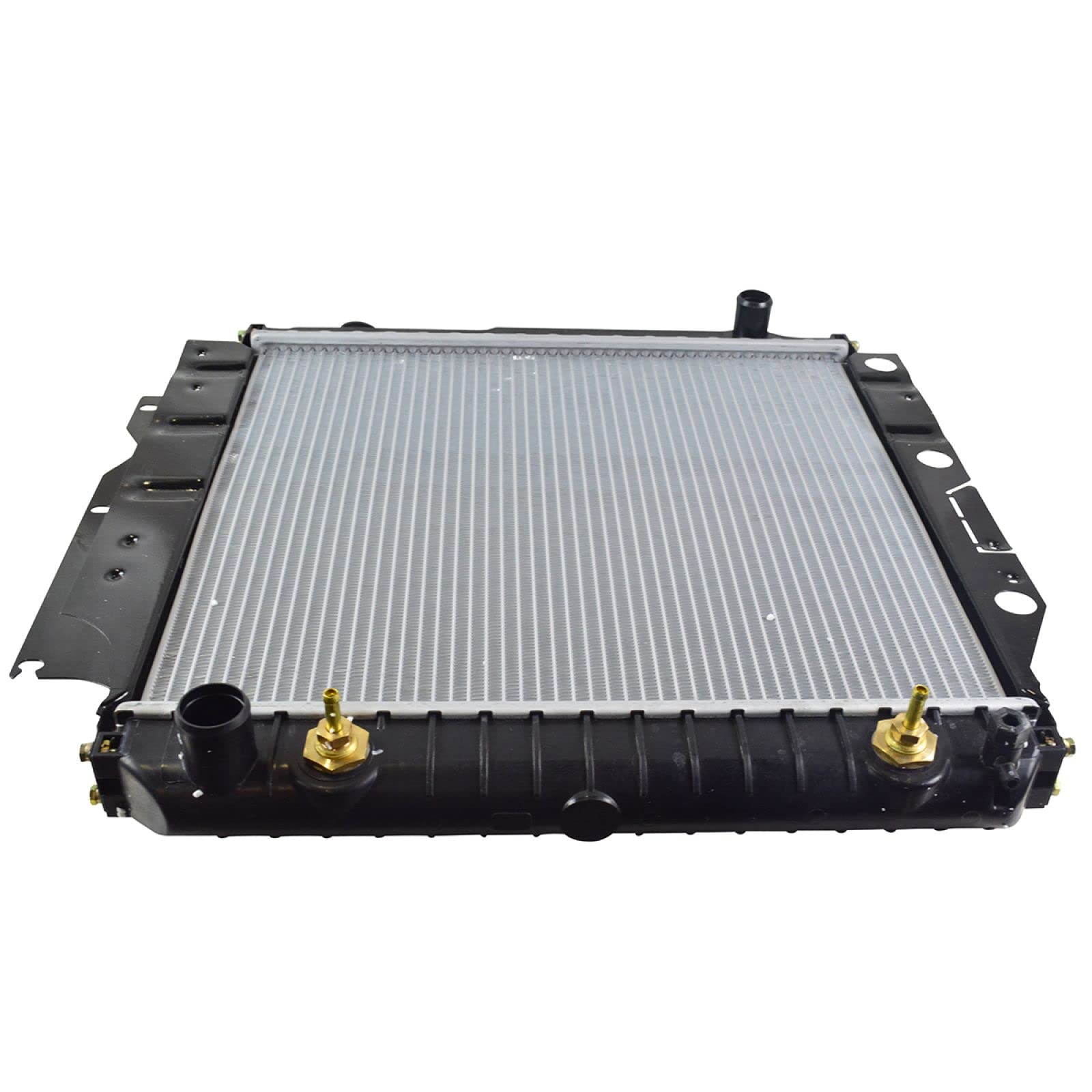 Trq Radiator Assembly Aluminum Core Compatible With 87-95 Jeep Wrangler Ch3010211 Ch3010219 Ch3010220 Ch3010221 Ch3010224 Ch3010