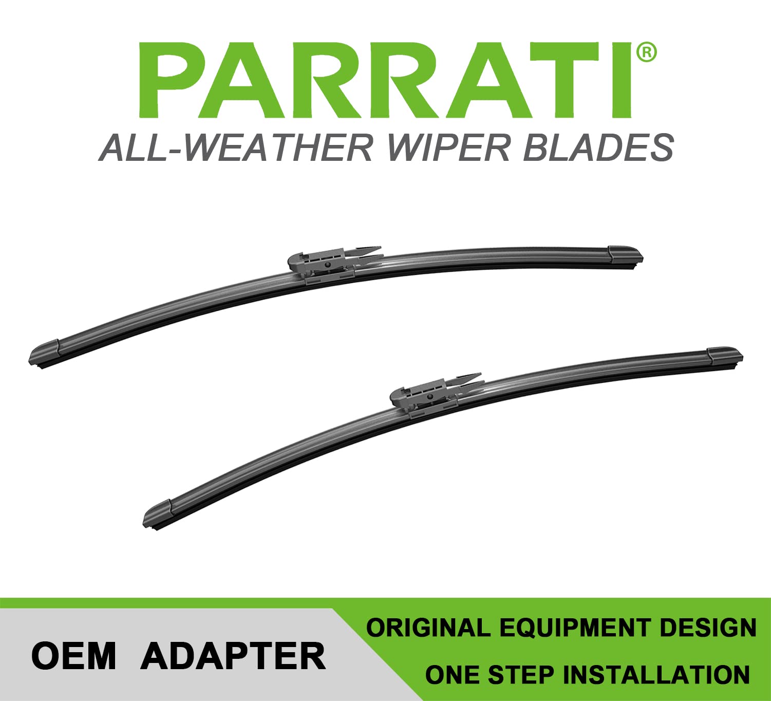 Parrati 24 Inch &19 Inch Of High Performance Premium All-Season Automotive Replacement Front Windshield Wiper Blades For Bmw M3