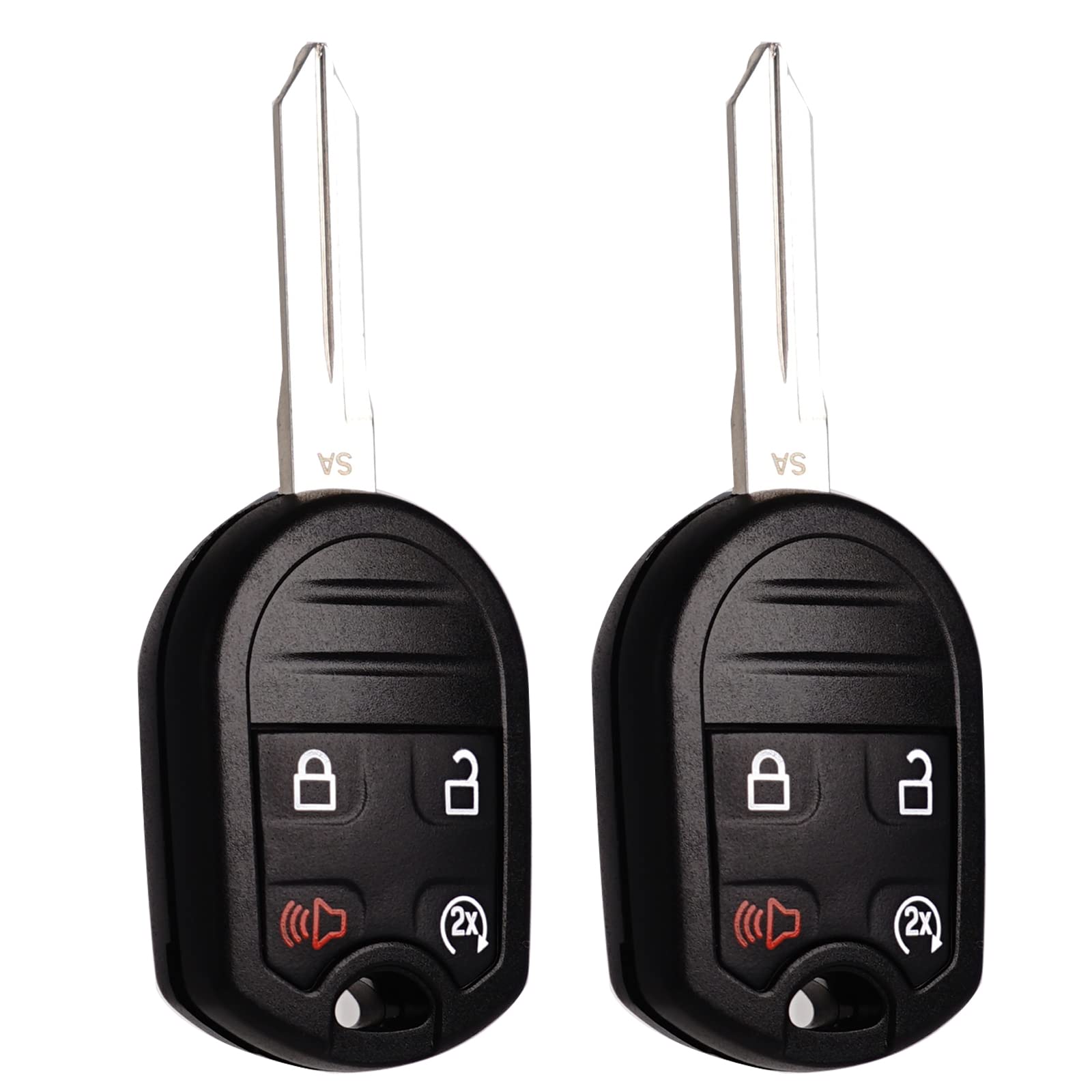 Key Fob Remote Replacement Fits For Ford F-150 /F150 2011 2012 2013 2014 F-250 F-350 Super Duty 2011-2015 2016 Explorer Expedition 2009-2017 Cwtwb1U793 Keyless Entry Remote Start Control Ouc6000022