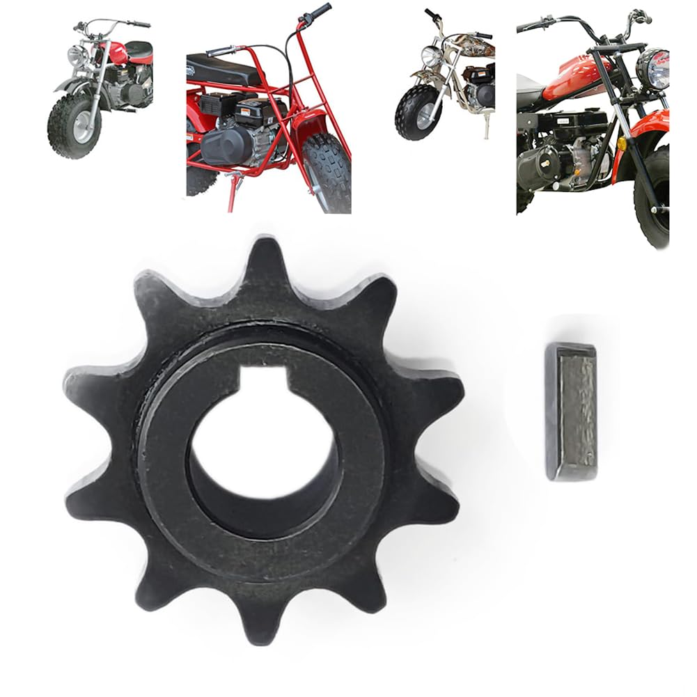 Qymoto Ct200U Front Chain Sprocket,420 Chain 10 Tooth Sprocket With 5/8'' Bore For Coleman Ct200U,Bt200X,Ct200U Trail,Ct200U-Ex Most Mini Bikes