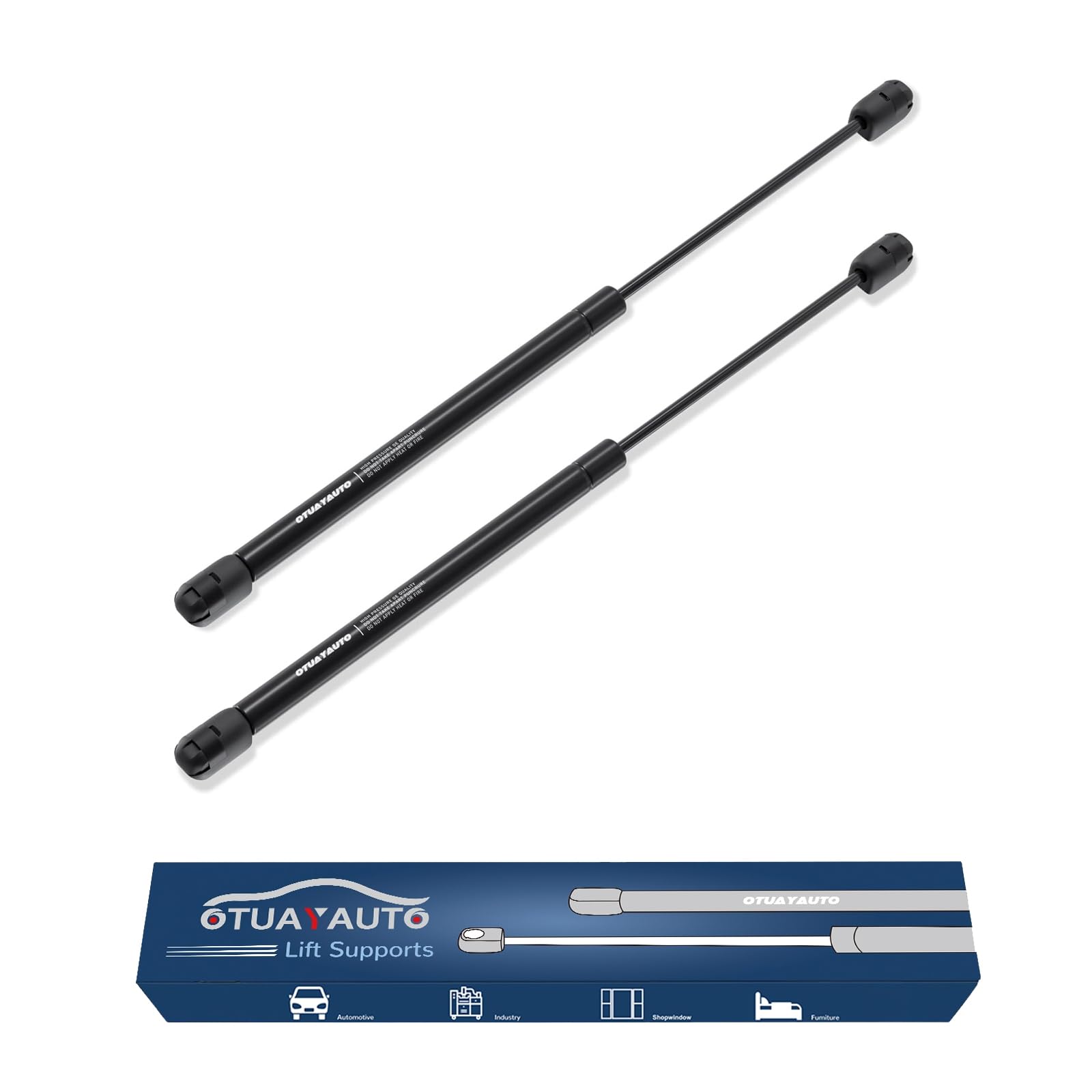 Otuayauto Front Hood Struts - Replacement For 2002-2010 Ford Explorer Hood Lift Supports Shocks - Oem # 4142, Sg404025 (Pack Of