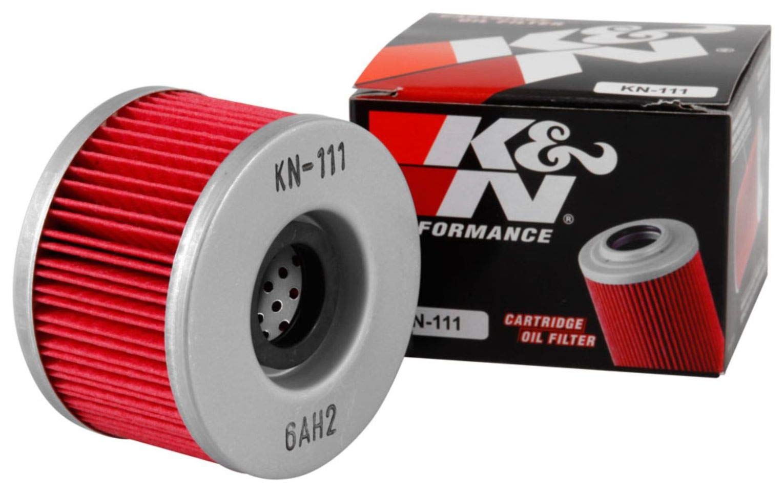 K&N Motorcycle Oil Filter: High Performance, Premium, Designed To Be Used With Synthetic Or Conventional Oils: Fits Select Honda Vehicles, Kn-111