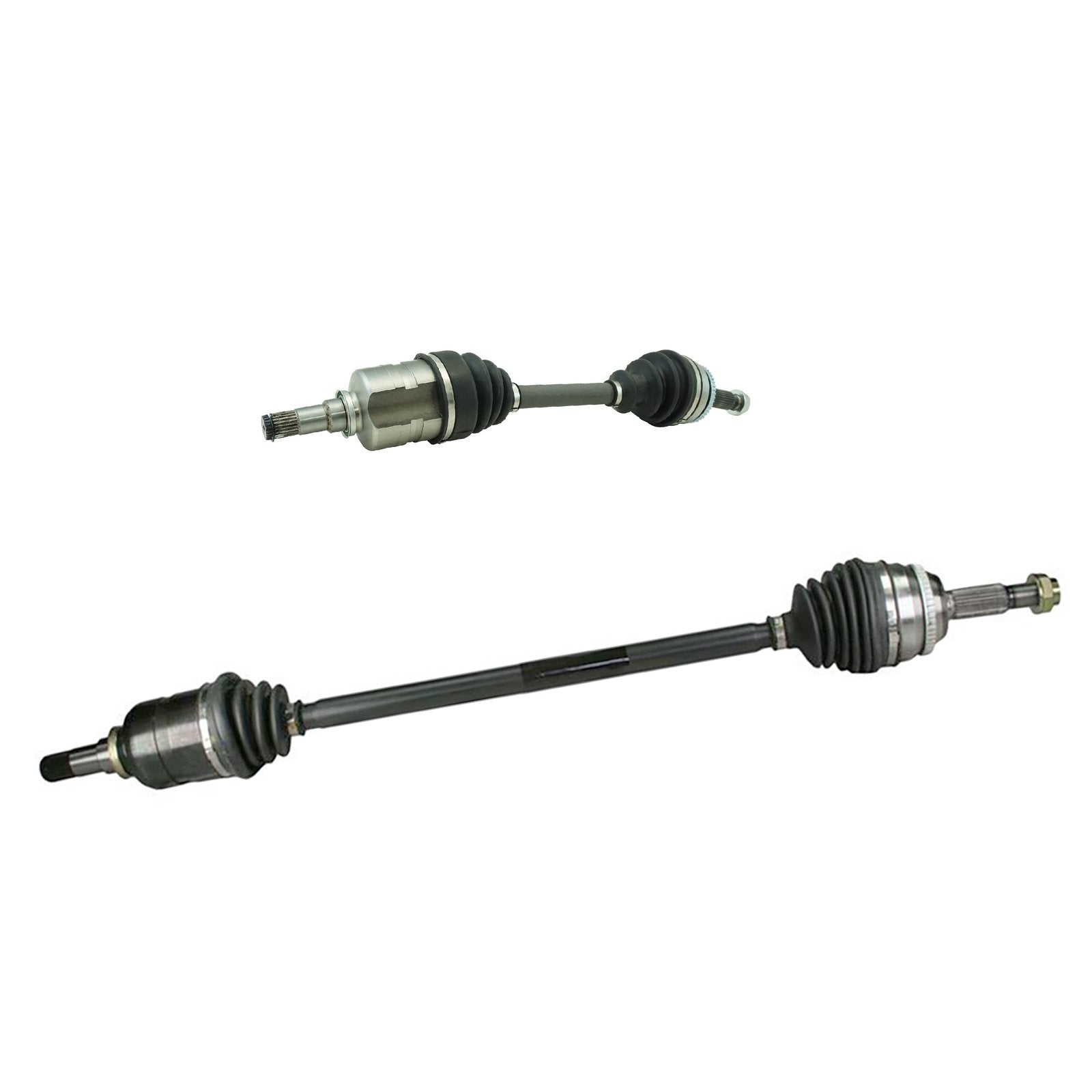Trq Front Cv Axle Shaft Assembly Set Compatible With 2003-2008 Toyota Corolla