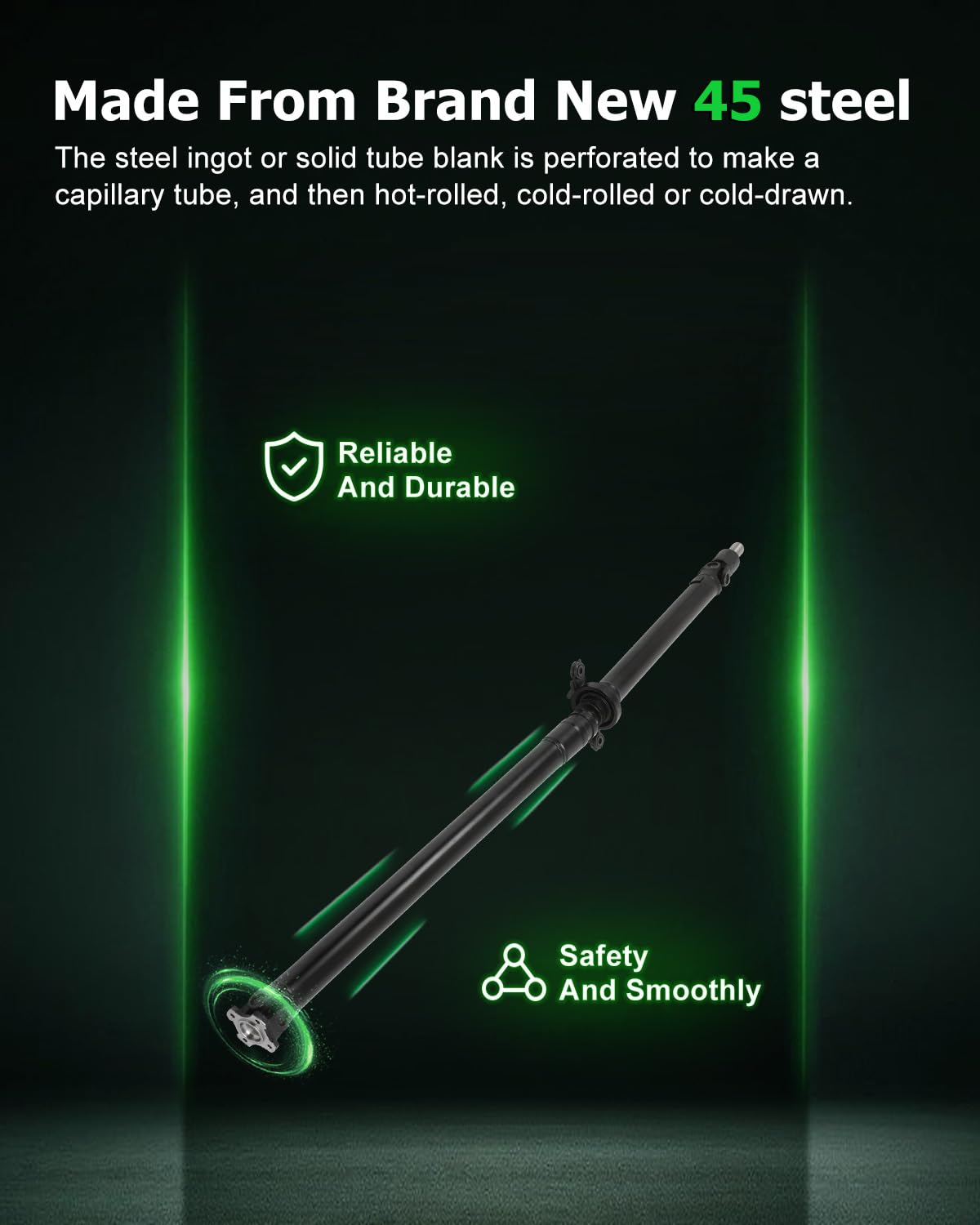 Scitoo?68.5''?Steel Rear Driveshaft Assembly Drive Shaft Prop Shaft Compatible For Subaru Outback 2013-2014,Oe# 946-515 65-7026