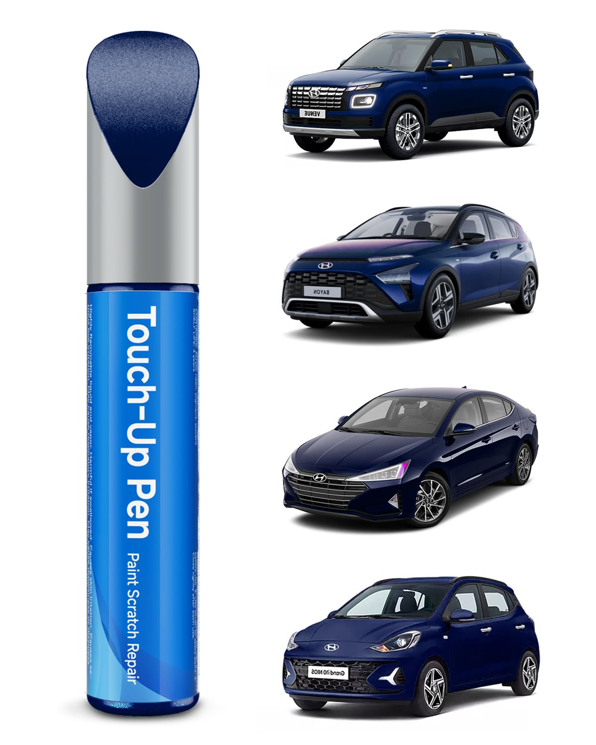 Yp5 Intense Blue Touch Up Paint Compatible With Hyundai Exact Match Touch Up Paint Car Scratch Repair