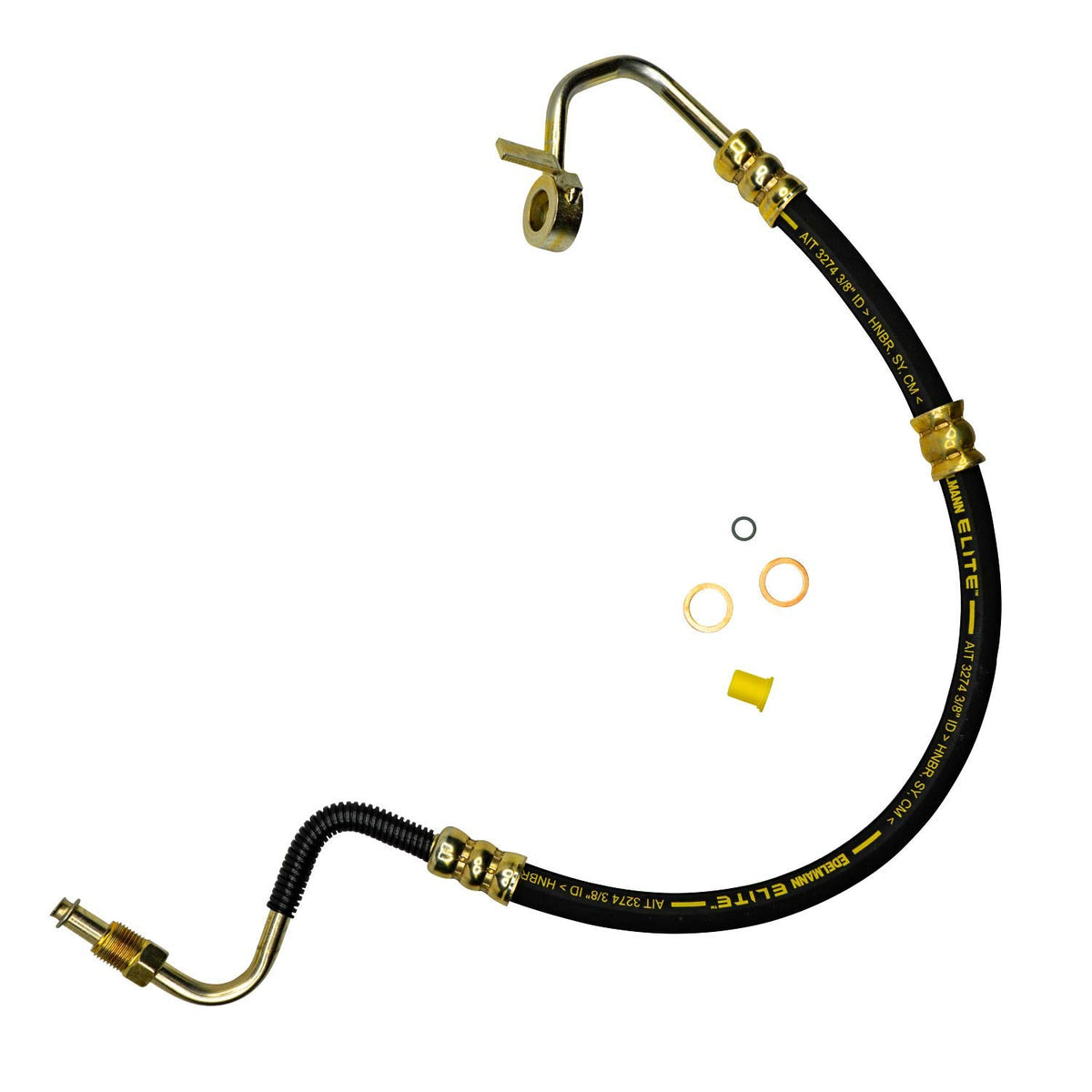 Edelmann Elite 80388E Power Steering Pressure Hose - Car Accessories And Equipment, For 2002-2009 Toyota Camry, 2004-2008 Toyota Solara