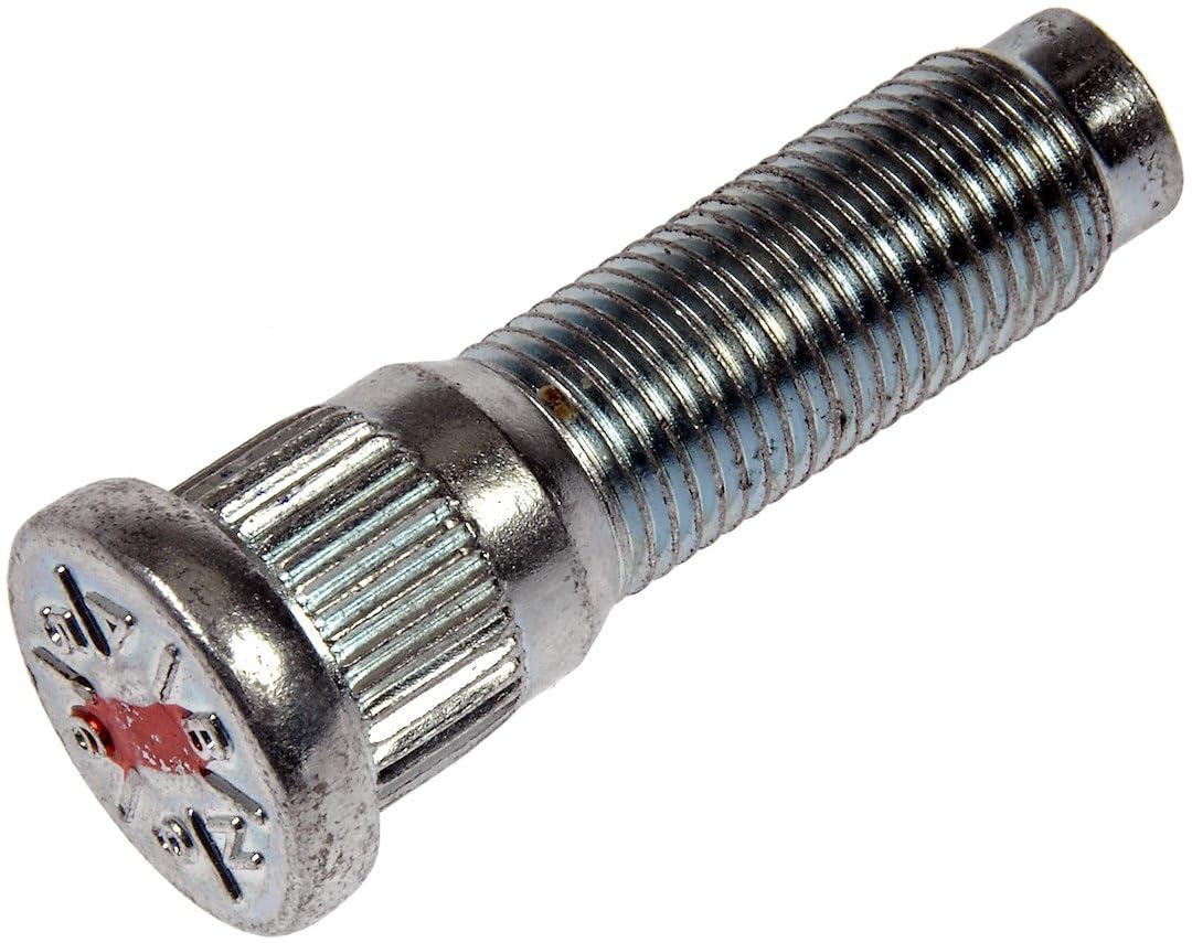 Dorman - Autograde 610-569.1 1/2-20 Serrated Wheel Stud - 0.627 In. Knurl 1.9 In. Length
