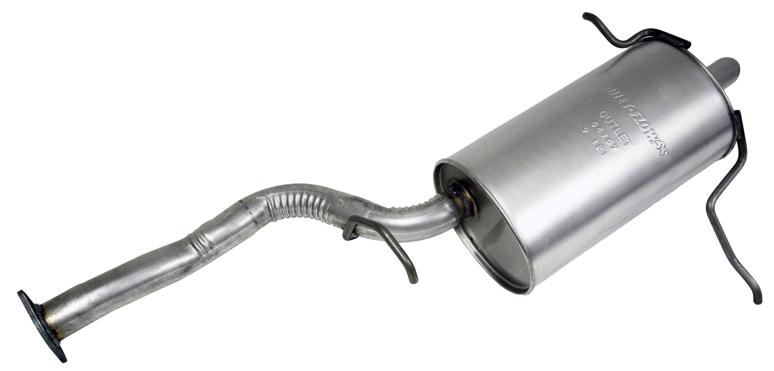 Walker Quiet-Flow Ss 54767 Direct Fit Exhaust Muffler Assembly 2 Outlet (Od) For Subaru Forester
