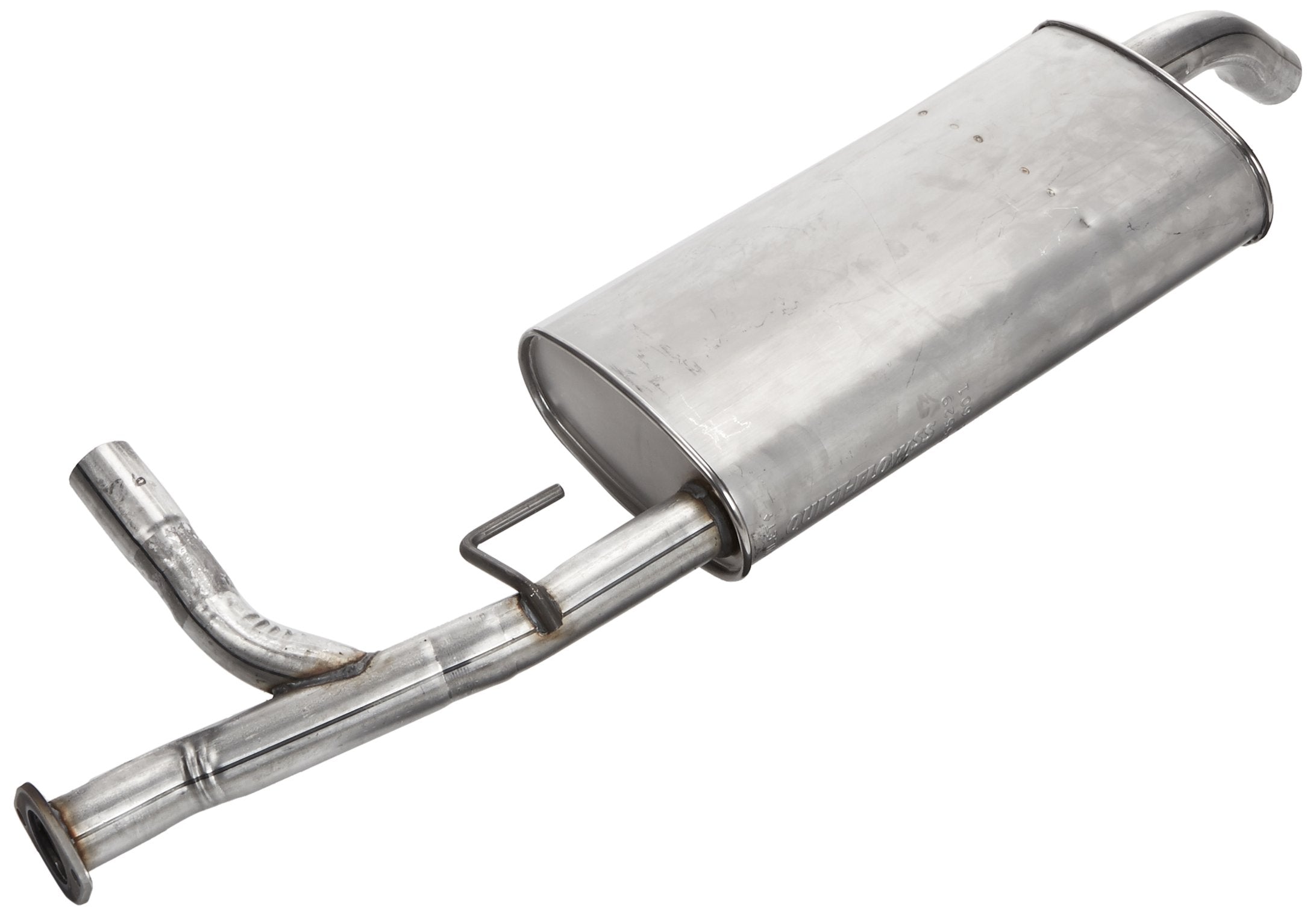 Walker Quiet-Flow Ss 55529 Direct Fit Exhaust Muffler Assembly 2 Inlet (Id) 2.25 Outlet (Od) For Nissan Pathfinder