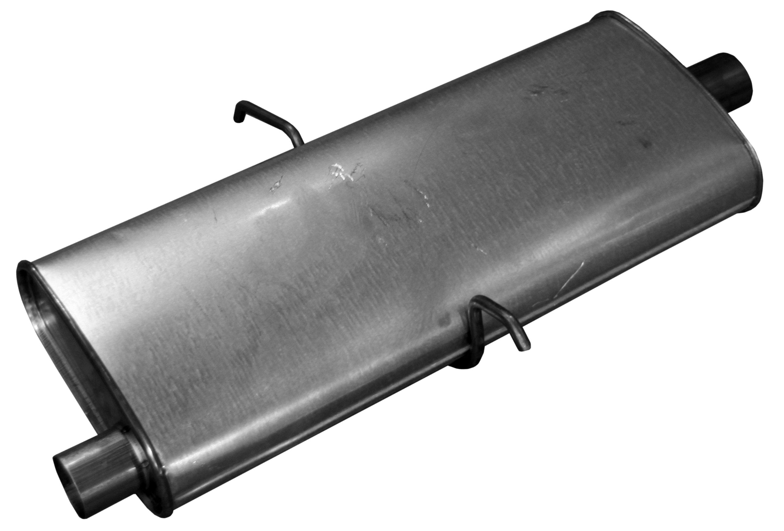 Walker Quiet-Flow Ss 50055 Direct Fit Exhaust Muffler Assembly 2.25 Inlet (Id) 2 Outlet (Id) For Dodge Ram 1500