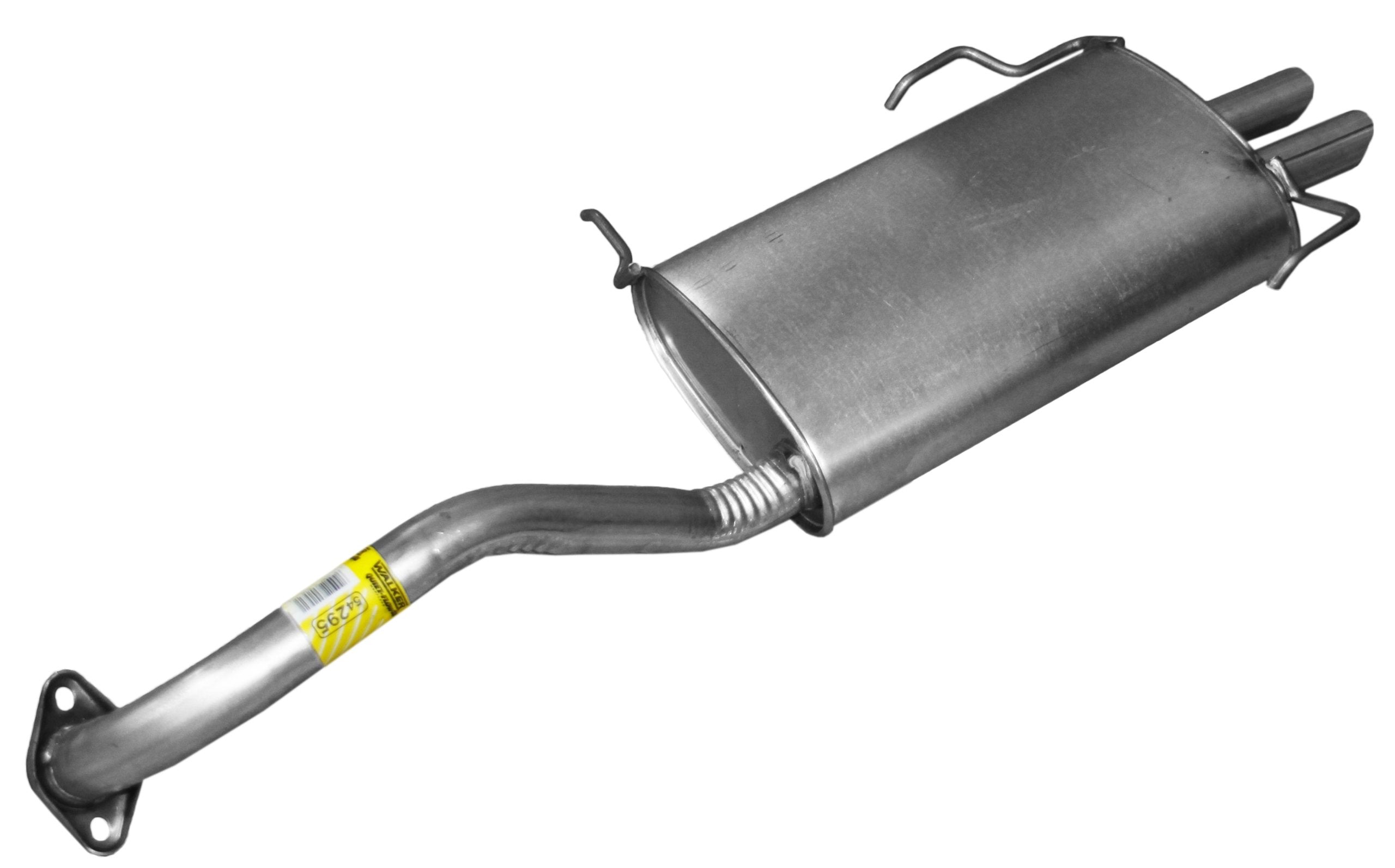 Walker Quiet-Flow Ss 54295 Direct Fit Exhaust Muffler Assembly 2 Inlet (Od) 2 Outlet (Od) For Nissan Maxima