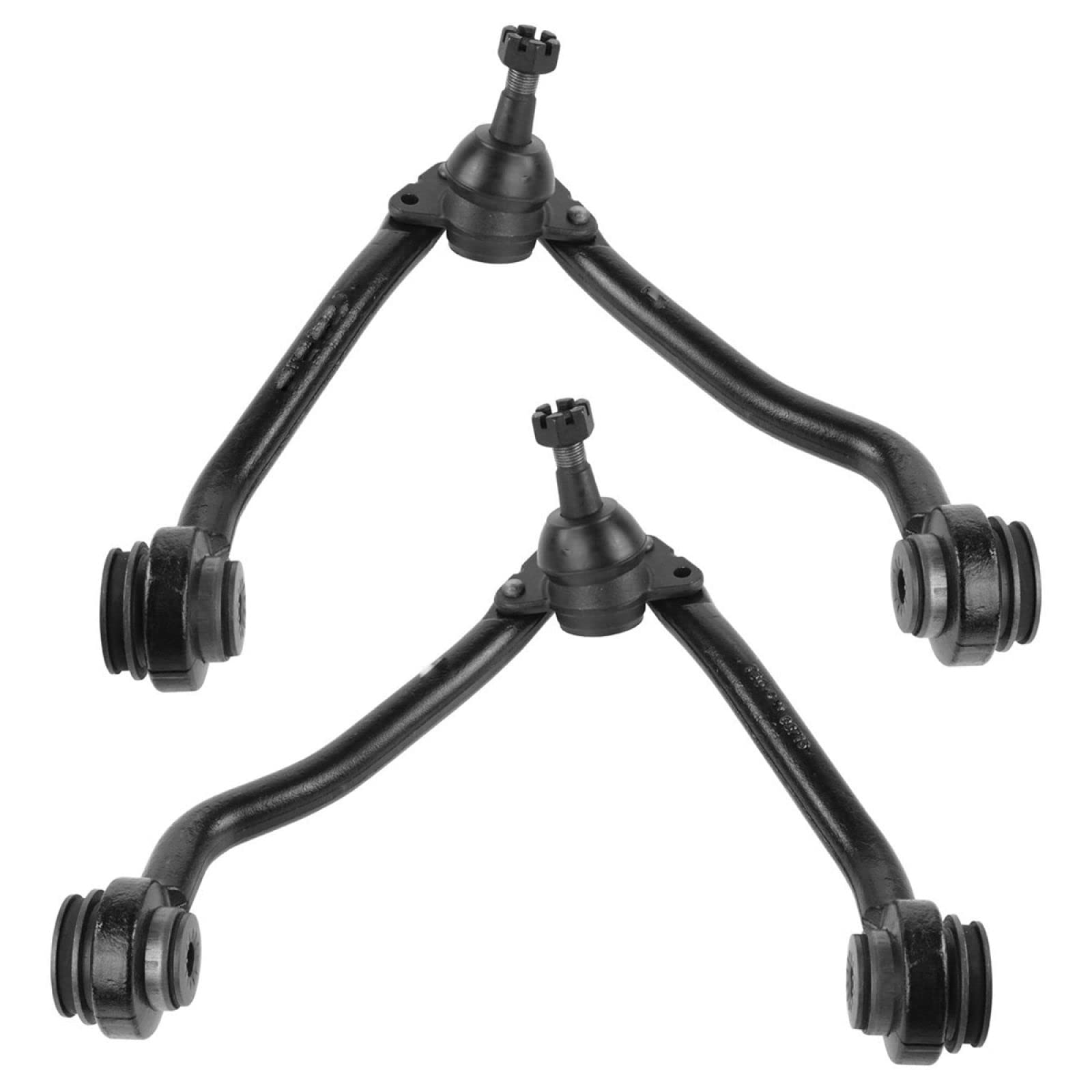 Trq Front Upper Control Arm With Ball Joint Set Compatible With 89-02 Chevrolet Gmc